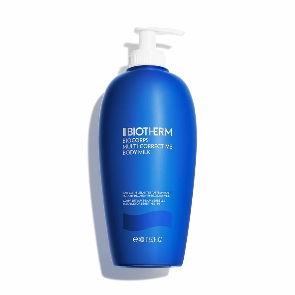Biotherm, Life Plankton, Lait Corps Multi-Correction, Lisse & Raffermit, Enrichi en Biotech Plankton & Beurre de Karité, Pour Tous Types de Peau, 400 ml