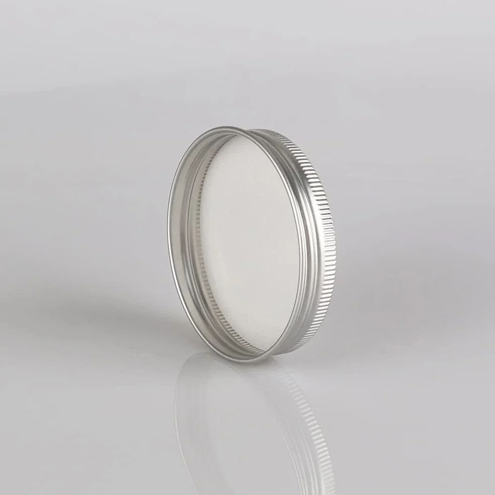 30 Pièces 50ml Pots en Aluminium Vide Rond Argent Petit Cosmétiques Pot Conteneurs for Fait Main Bougies Crème Baume Voyage, 5X Spatule, 2X Étiquettes