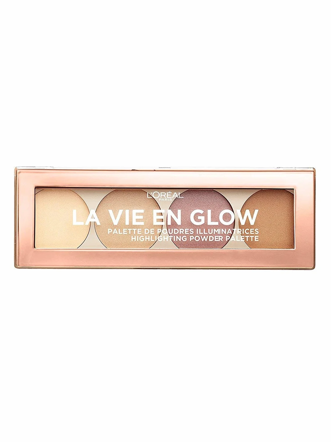 La Vie En Glow Highlighting Powder Palette 1-Warm Glow 5 Gr