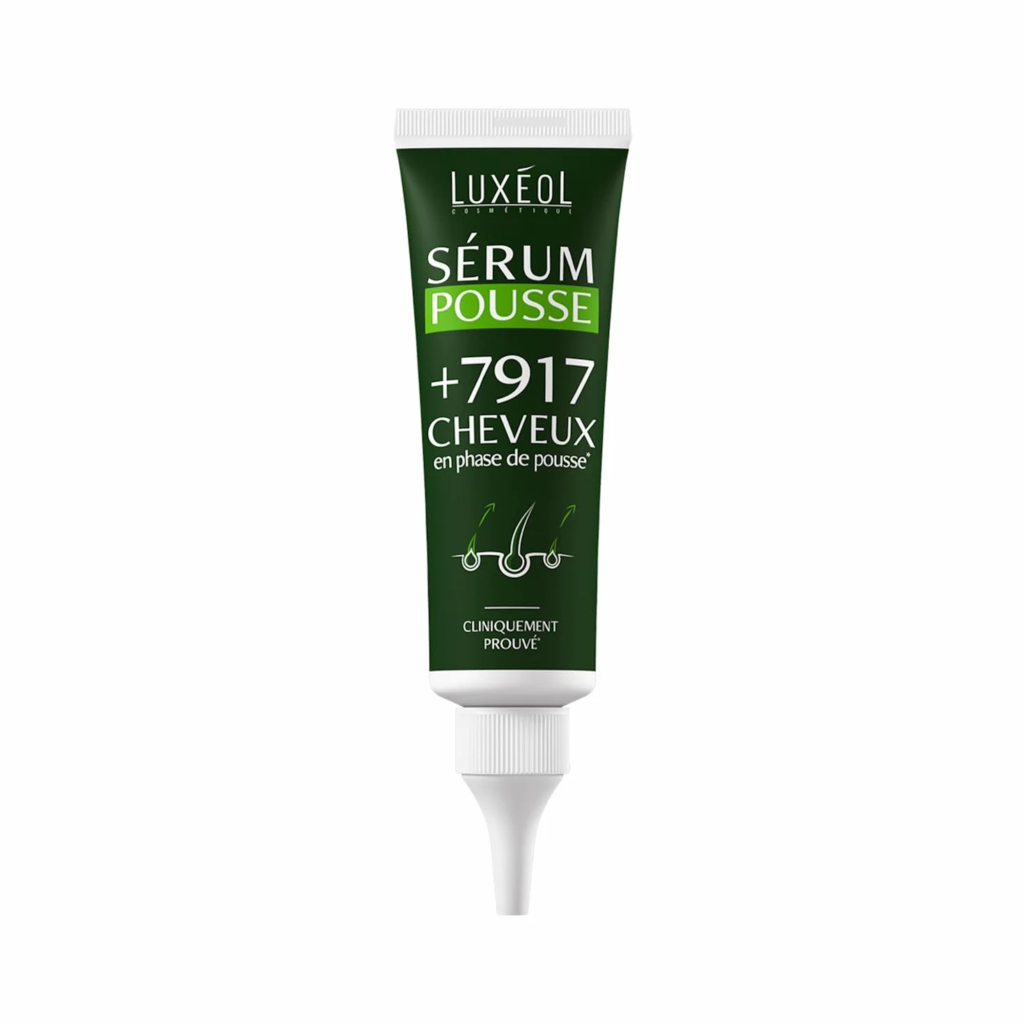 Luxéol Sérum Pousse Cheveux Extrait De Pousse De Pois 98% Ingrédients Naturelle 50ml