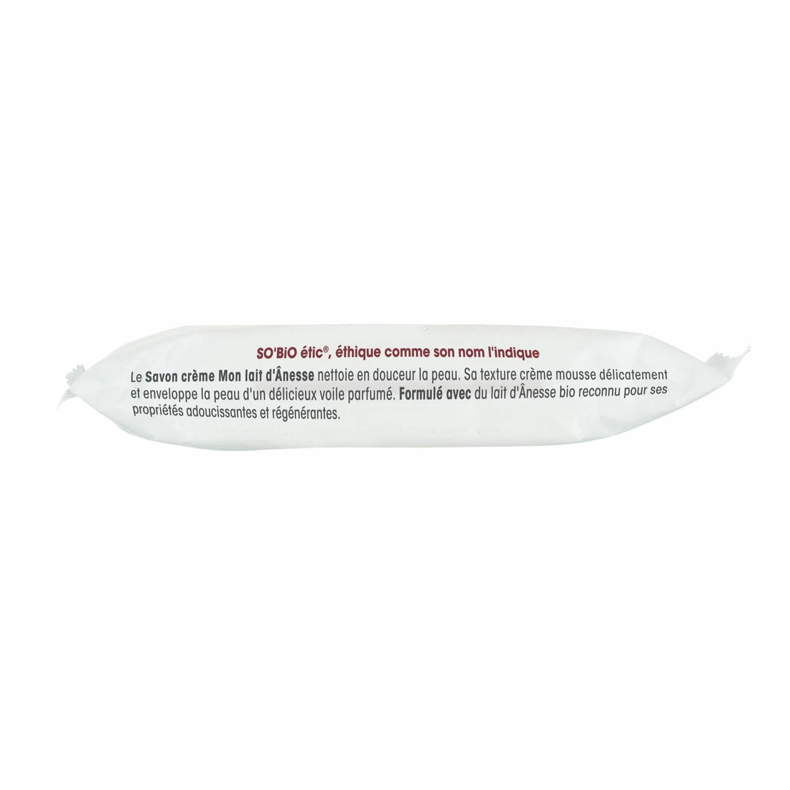 SO'BiO étic Savon crème Bio Mon Lait d'Ânesse 100 g
