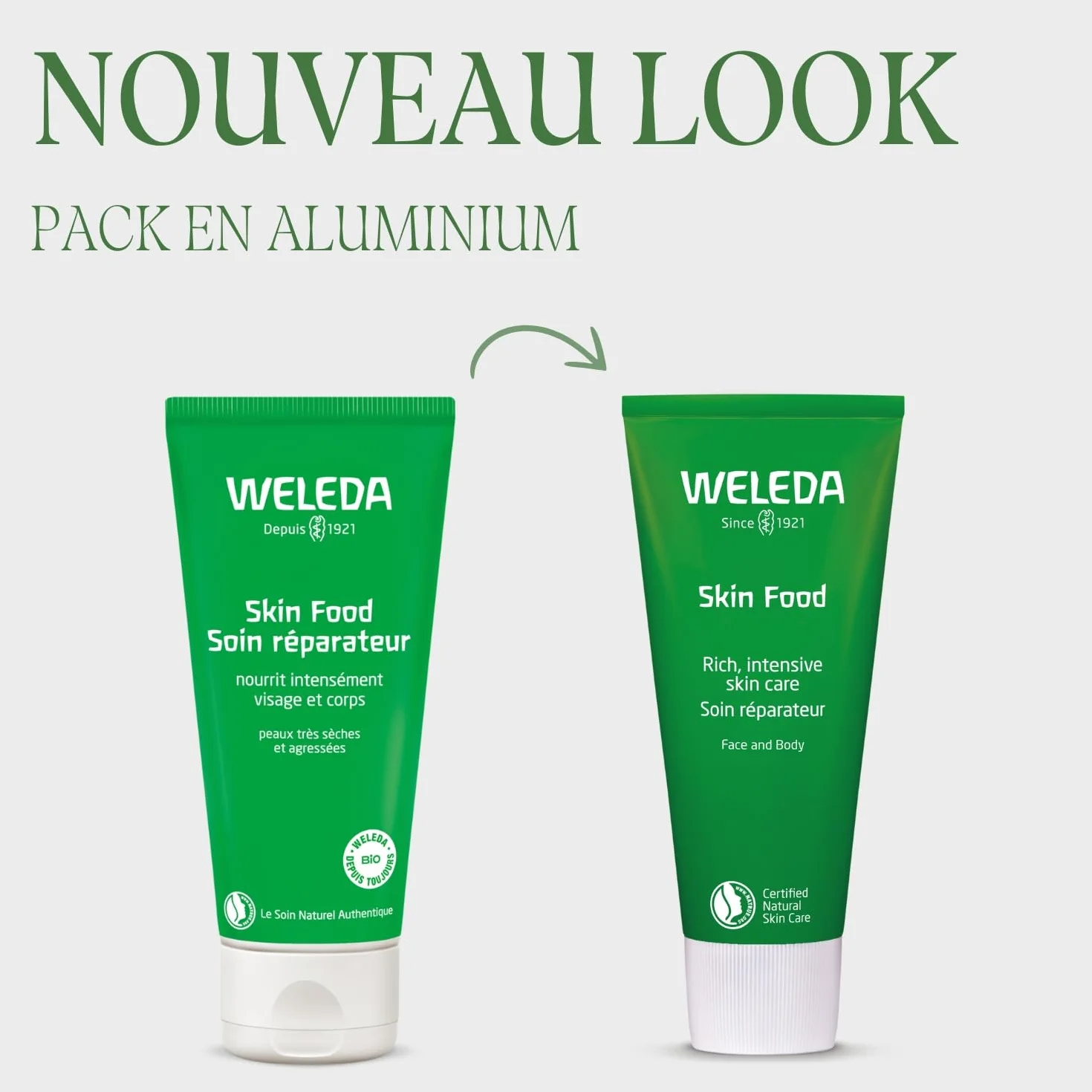 WELEDA Skin Food Soin Réparateur Visage et Corps Peau Très Sèche 75ml