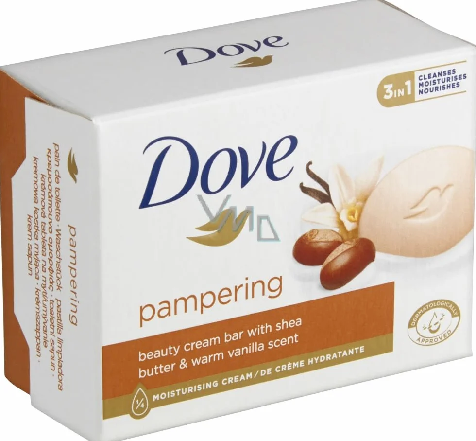 Dove Savon au Beurre de Karité 4 x 90 g