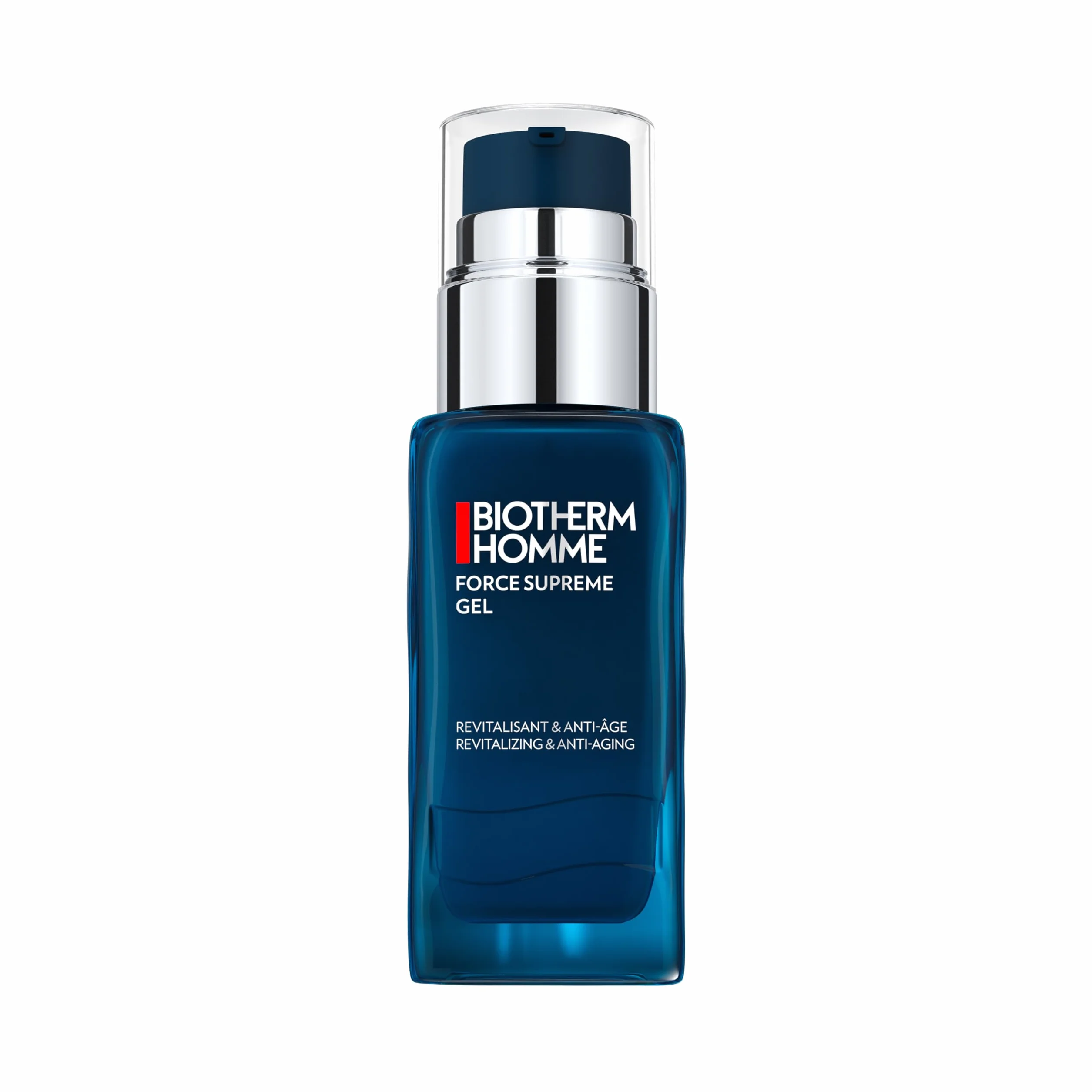 Biotherm Homme, Force Supreme, Gel Anti-Âge pour Homme, Raffermit & Revitalise, Pour Tous Types de Peau Même Sensibles, 50 ml
