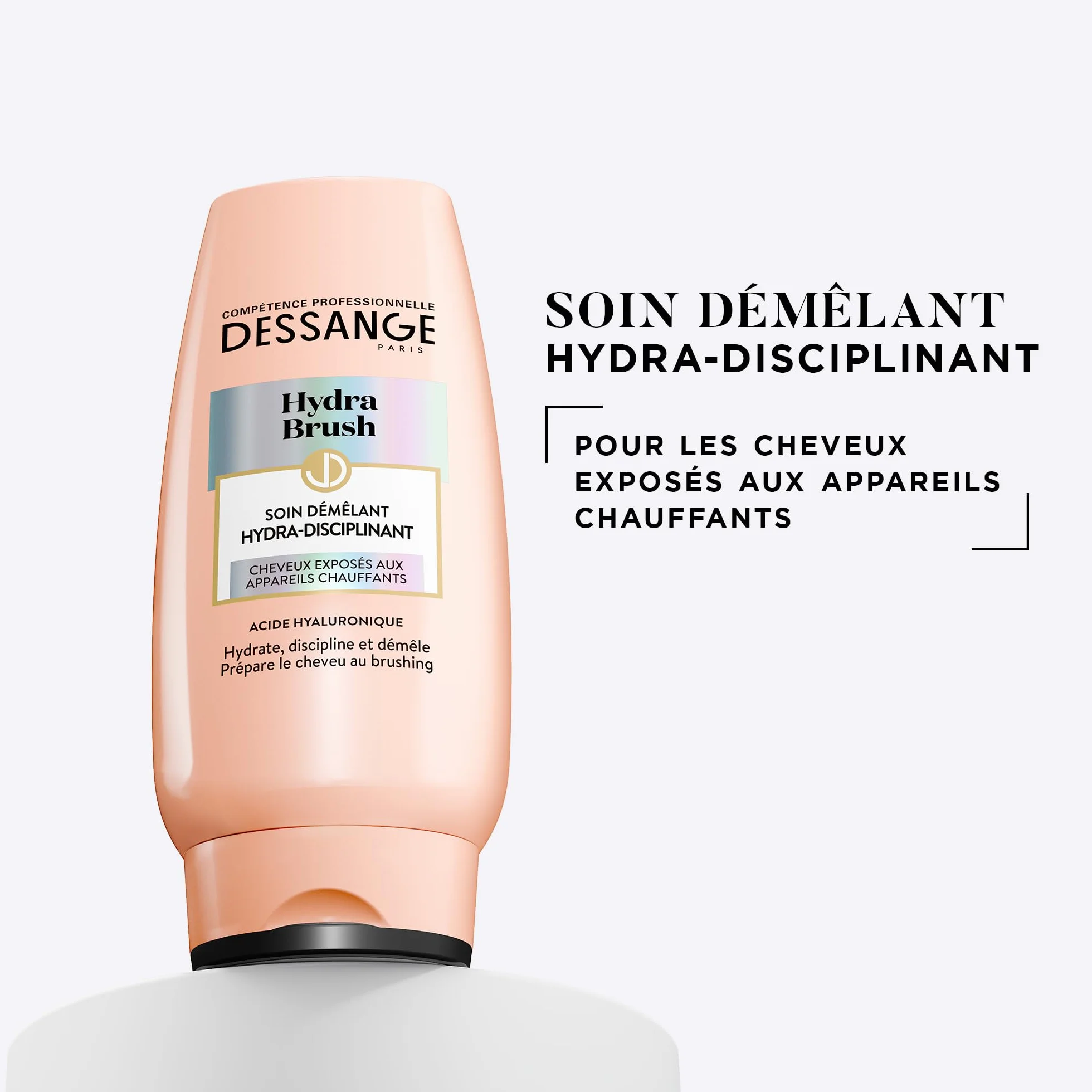 Dessange Soin Démêlant Hydratant & Disciplinant Préparation au Brushing Acide Hyaluronique 200 ml