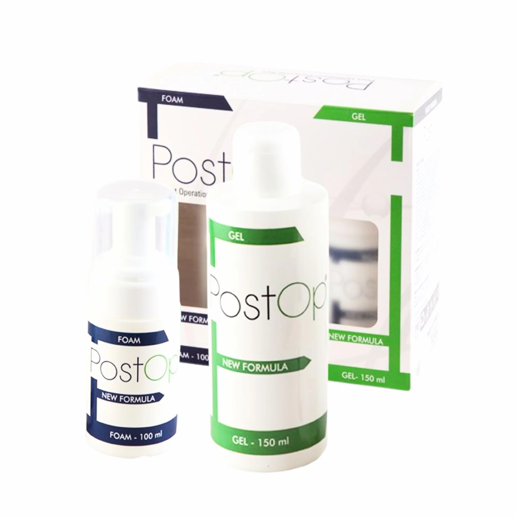 PostOp Kit post-greffe de cheveux Shampooing + mousse spécialement développé pour le post-soin (greffe de cheveux - opération FUE et FUT).