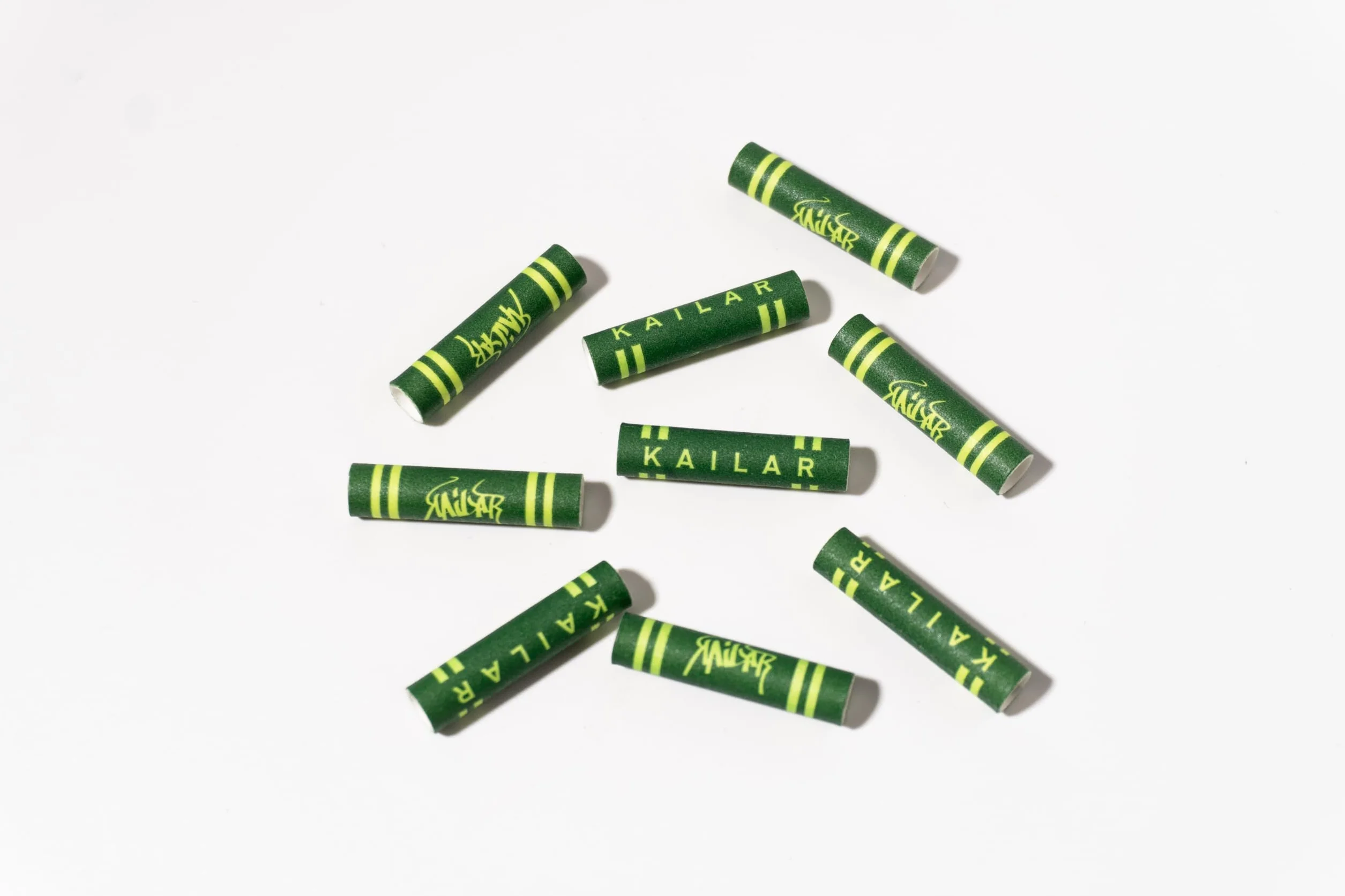 KAiLAR Lot de 250 filtres à Charbon Actif en Cellulose Blanche Slim 5,9 mm