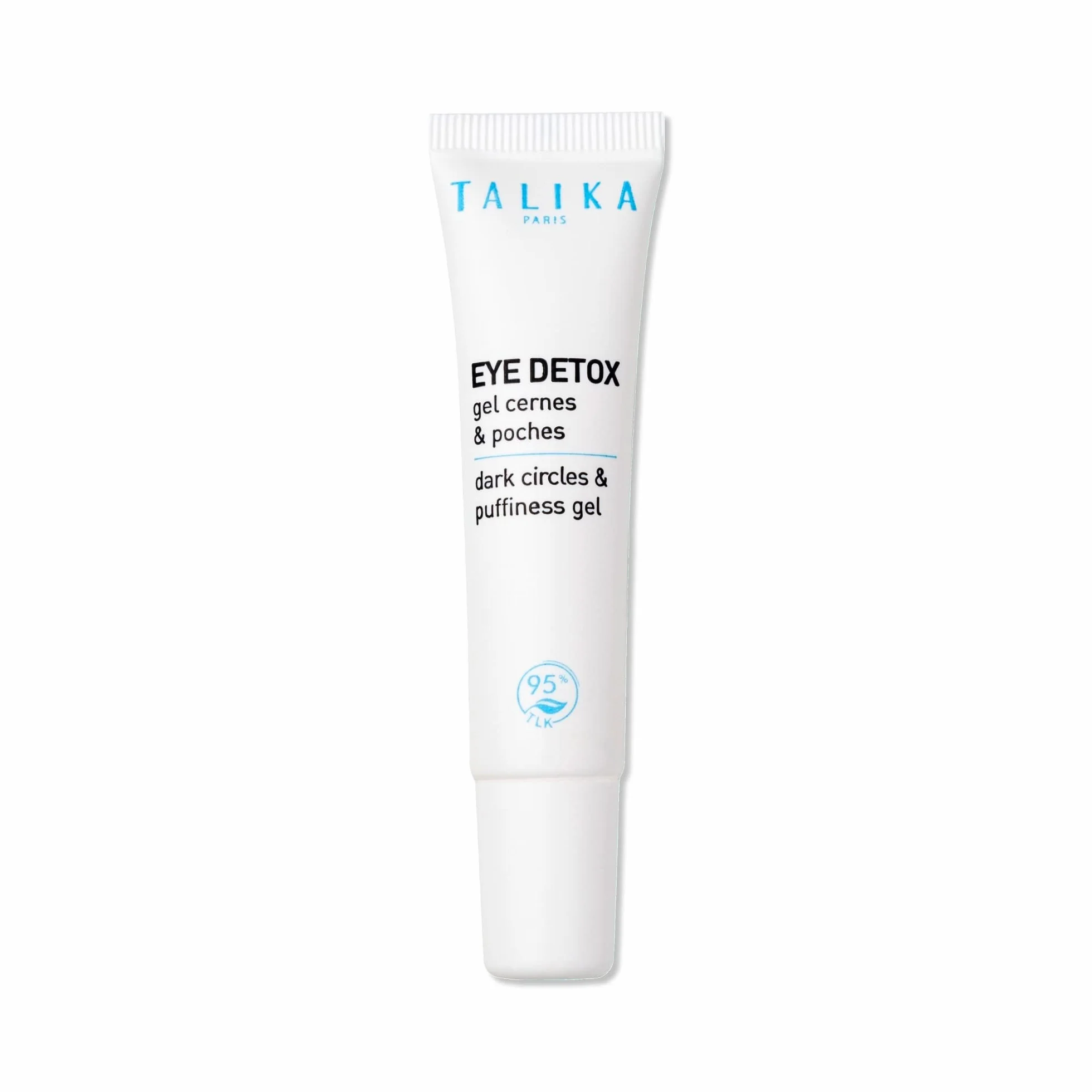 Talika Eye Detox Gel - Soin Hydratant 10ml pour Cernes & Poches - Sans Alcool, Silicone, Parabène - Toutes Peaux