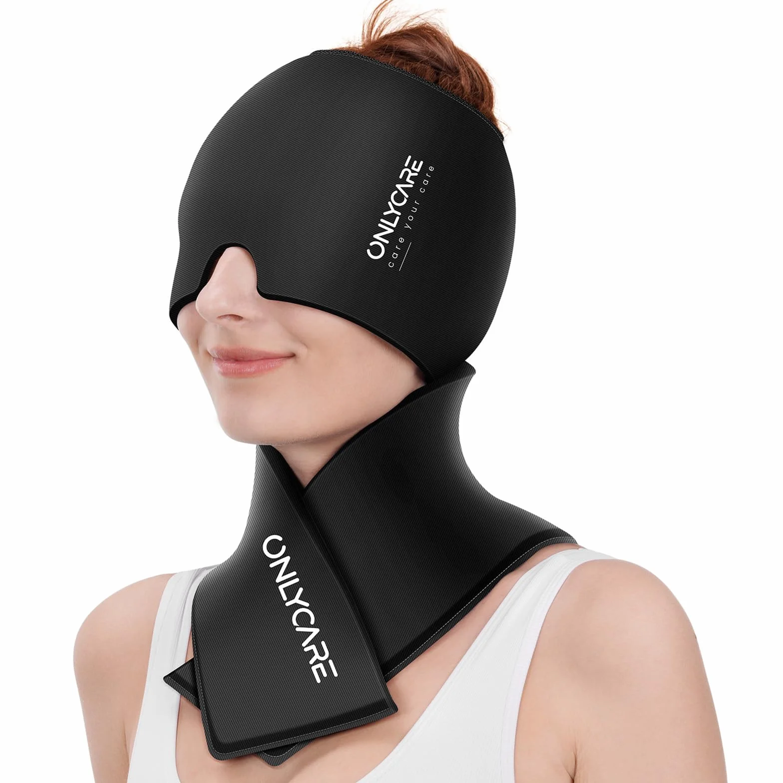ONLYCARE masque migraine et pack de glace en gel pour le cou