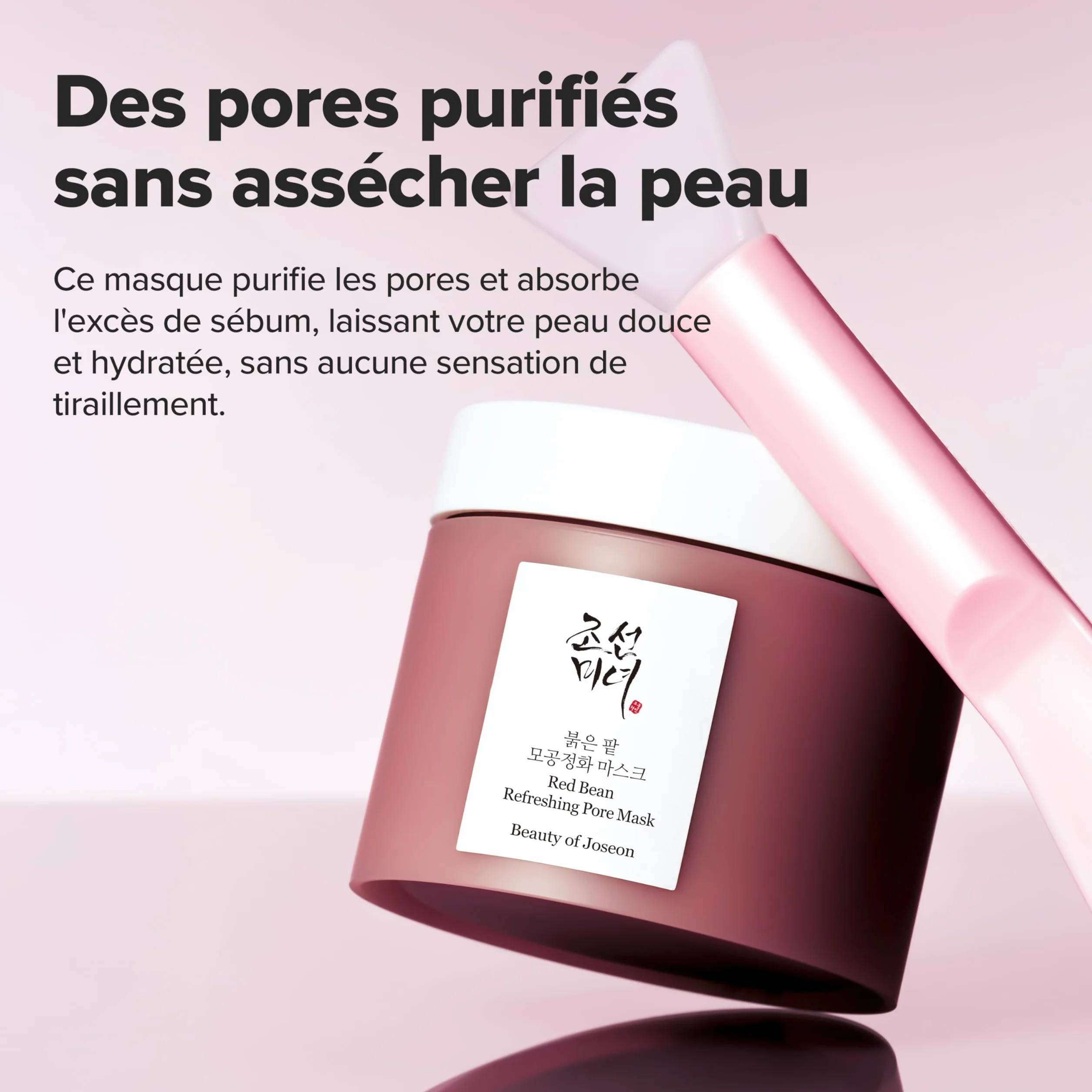 Beauty of Joseon Masque rafraîchissant pour les pores aux haricots rouges 140 ml
