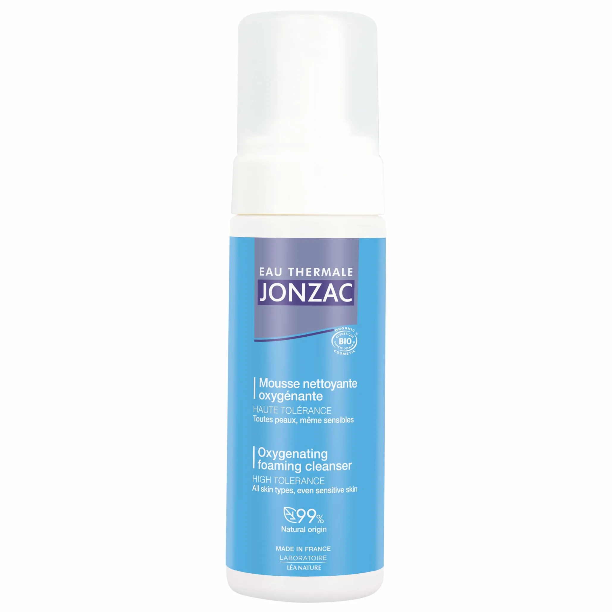 Eau Thermale Jonzac Mousse Nettoyante Oxygénante Visage Peaux Sensibles Lot de 2 × 150ml