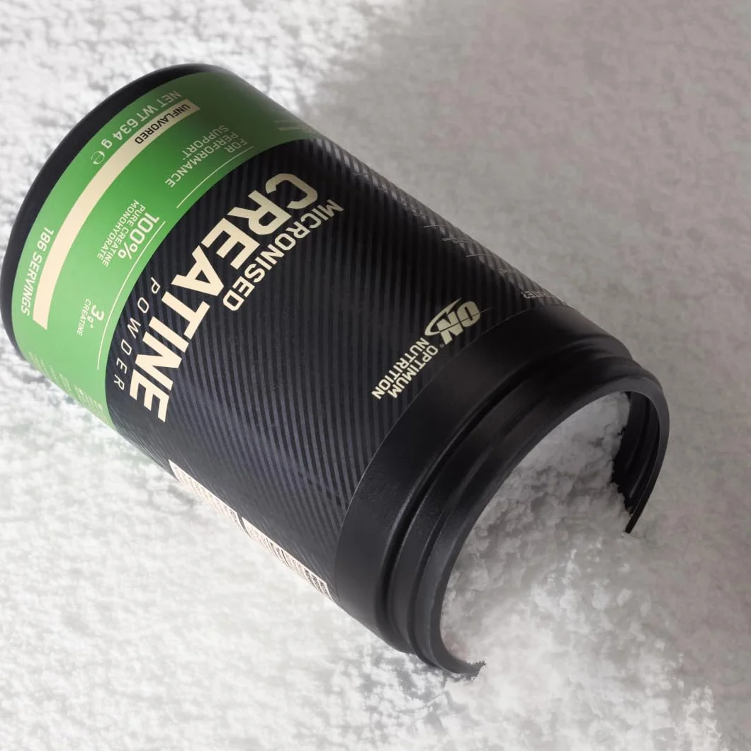 Optimum Nutrition Créatine Micronisée en Poudre, Sans Arôme, 634g, 186 Doses
