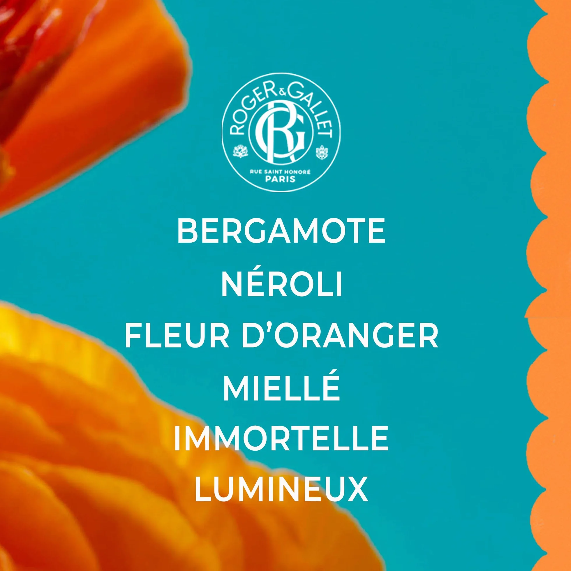 Roger & Gallet - Coffret cadeau Eau Parfumée Bienfaisante Néroli 30ml et Parfum Solide - Cadeau Femme - Senteur Florale et Relaxante aux Notes Douces et Apaisantes