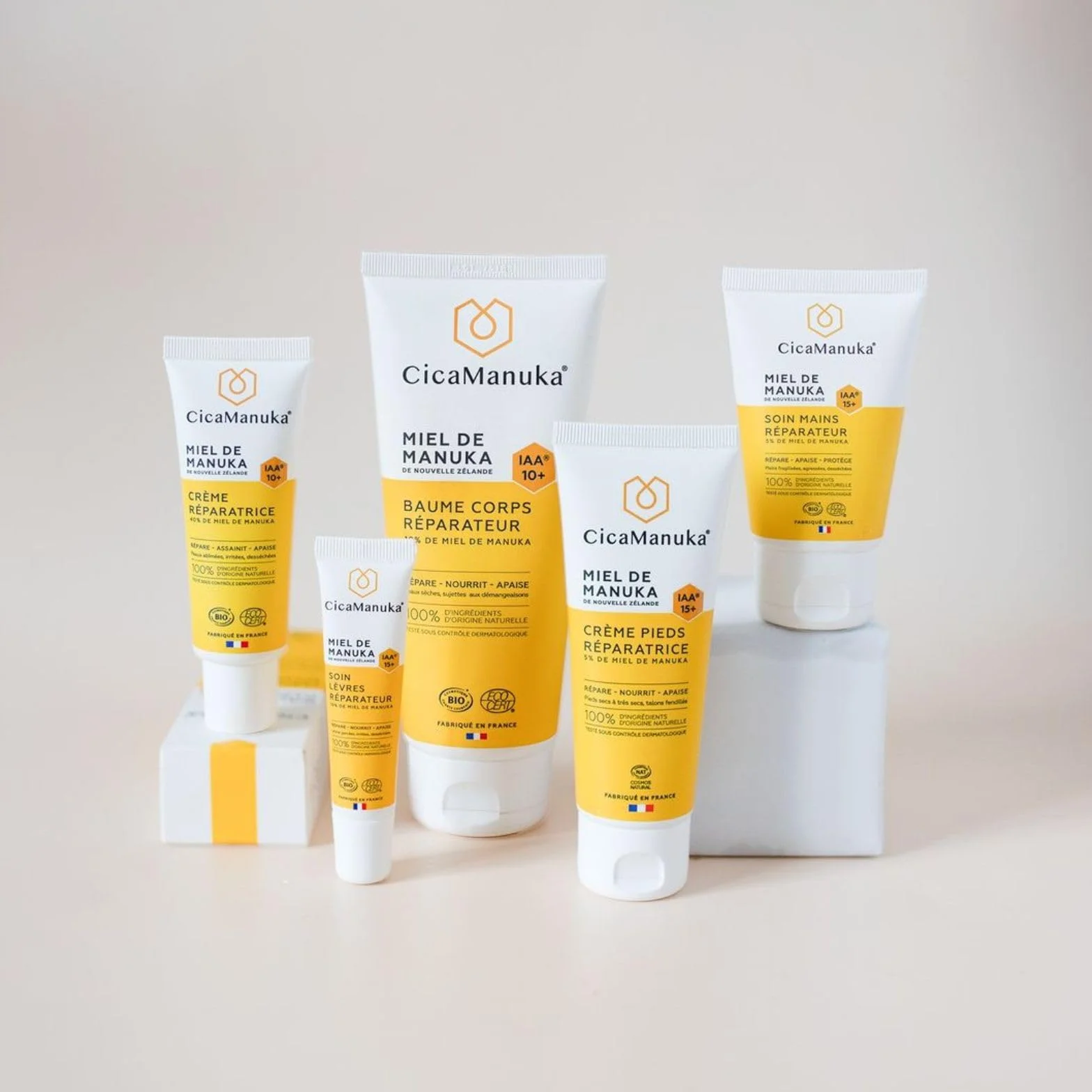 CicaManuka Crème pieds réparatrice au miel de Manuka IAA15+ 75ml Cosmos Natural