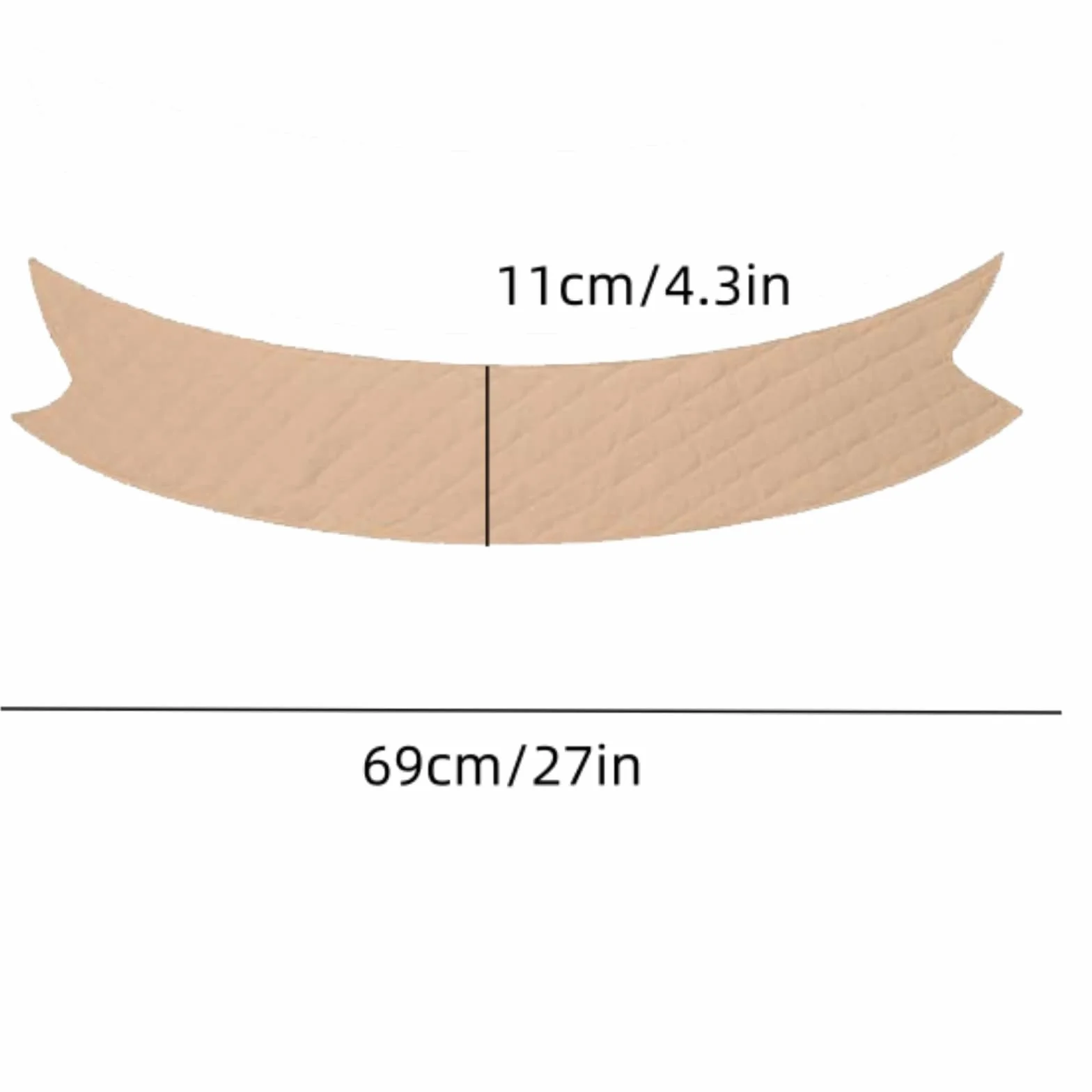 Generico Housses pour Sueur Miliaire sous Le Sein Absorbeur de Sueur Pads sous Ventre Liners Pad Sans Coutures
