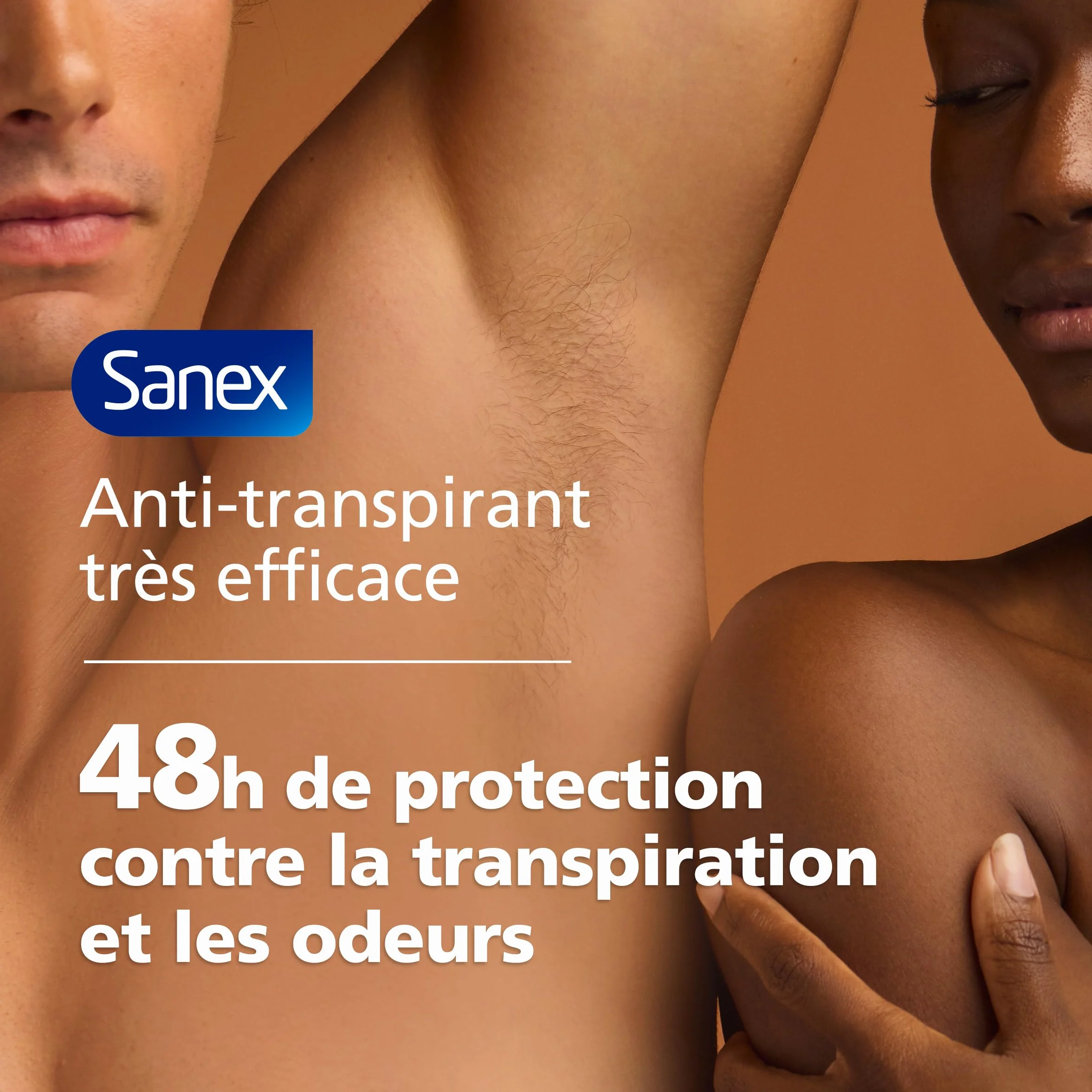 SANEX -Derma Care Protector 48 h Déodorant Bille Anti-transpirant 53 ml –fraîcheur longue durée contre la transpiration et les mauvaises odeurs – respecte la peau– ne contient pas d’alcool*