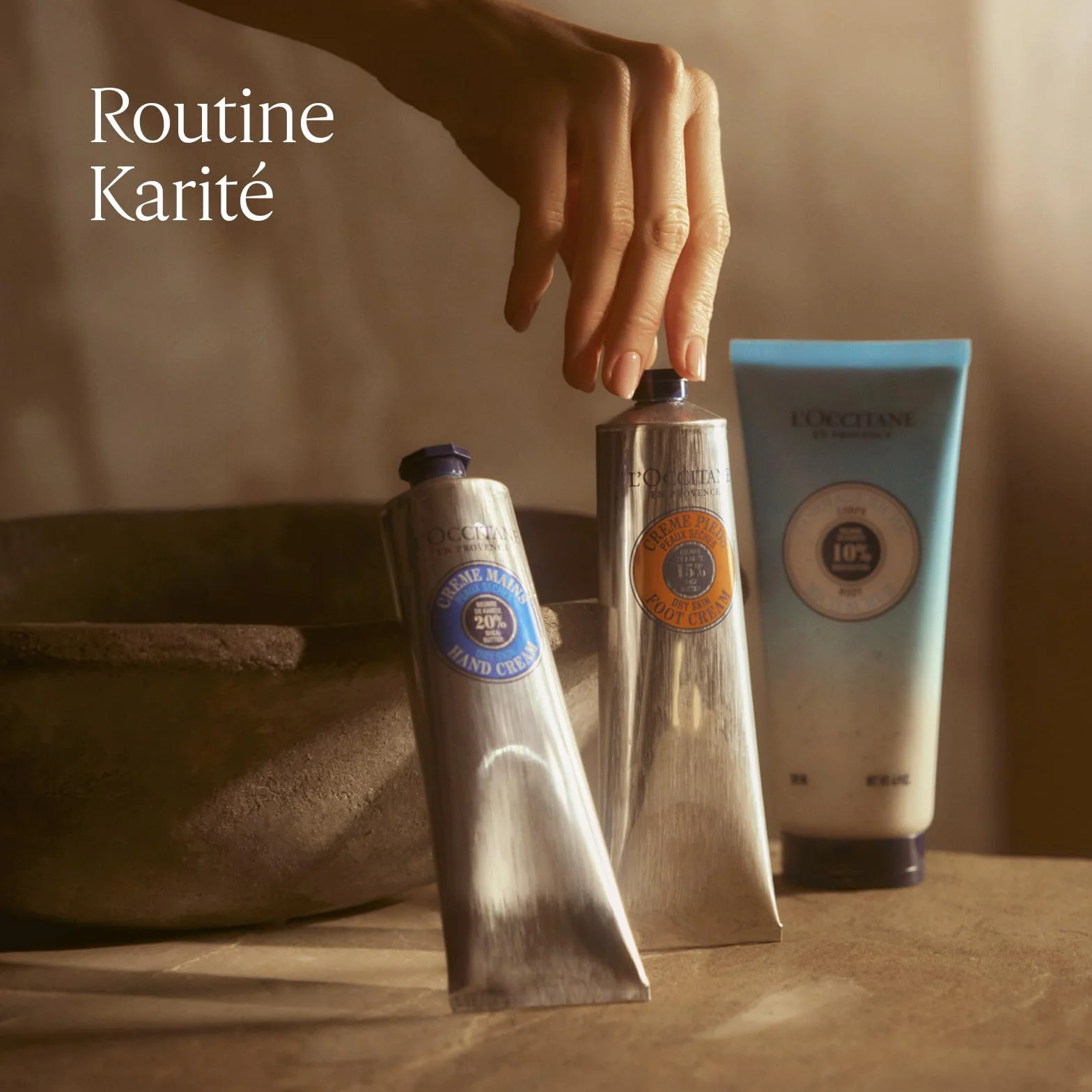 L'OCCITANE Baume Mains Intense Karité Peaux très sèches Fabriqué en France
