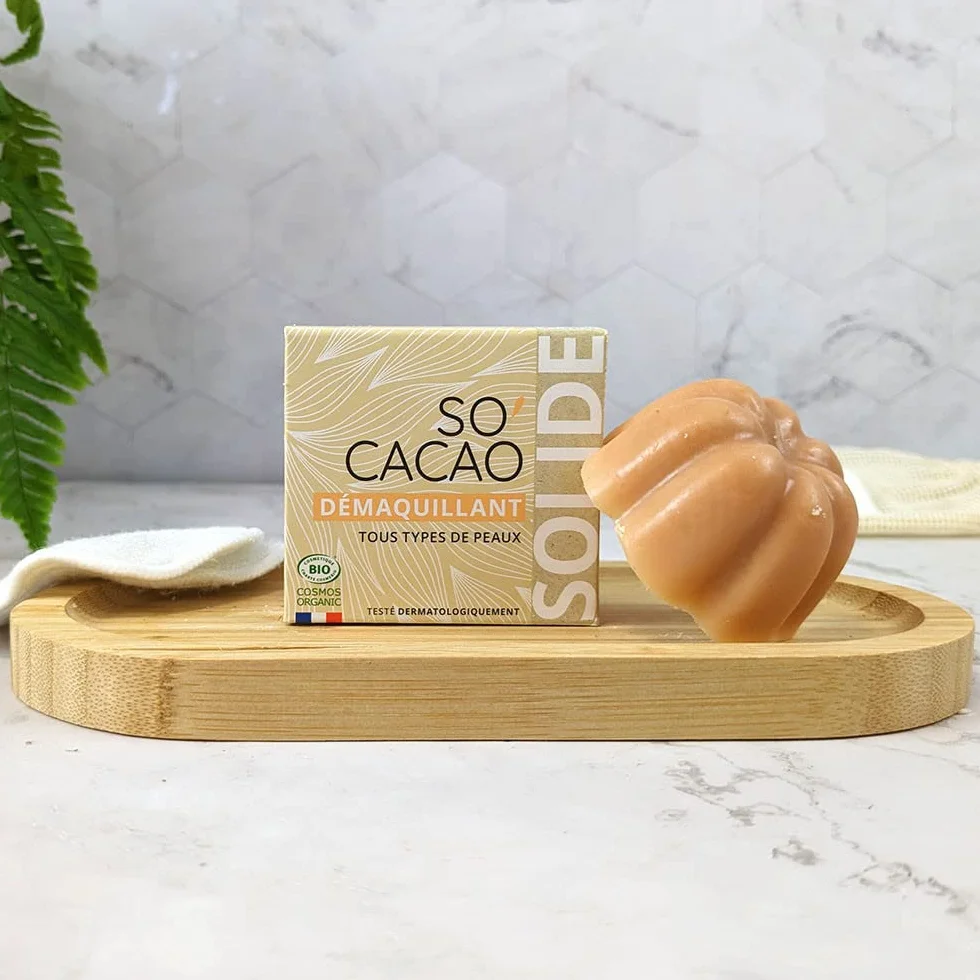 Démaquillant solide Bio So'Cacao beurre de Cacao 45g