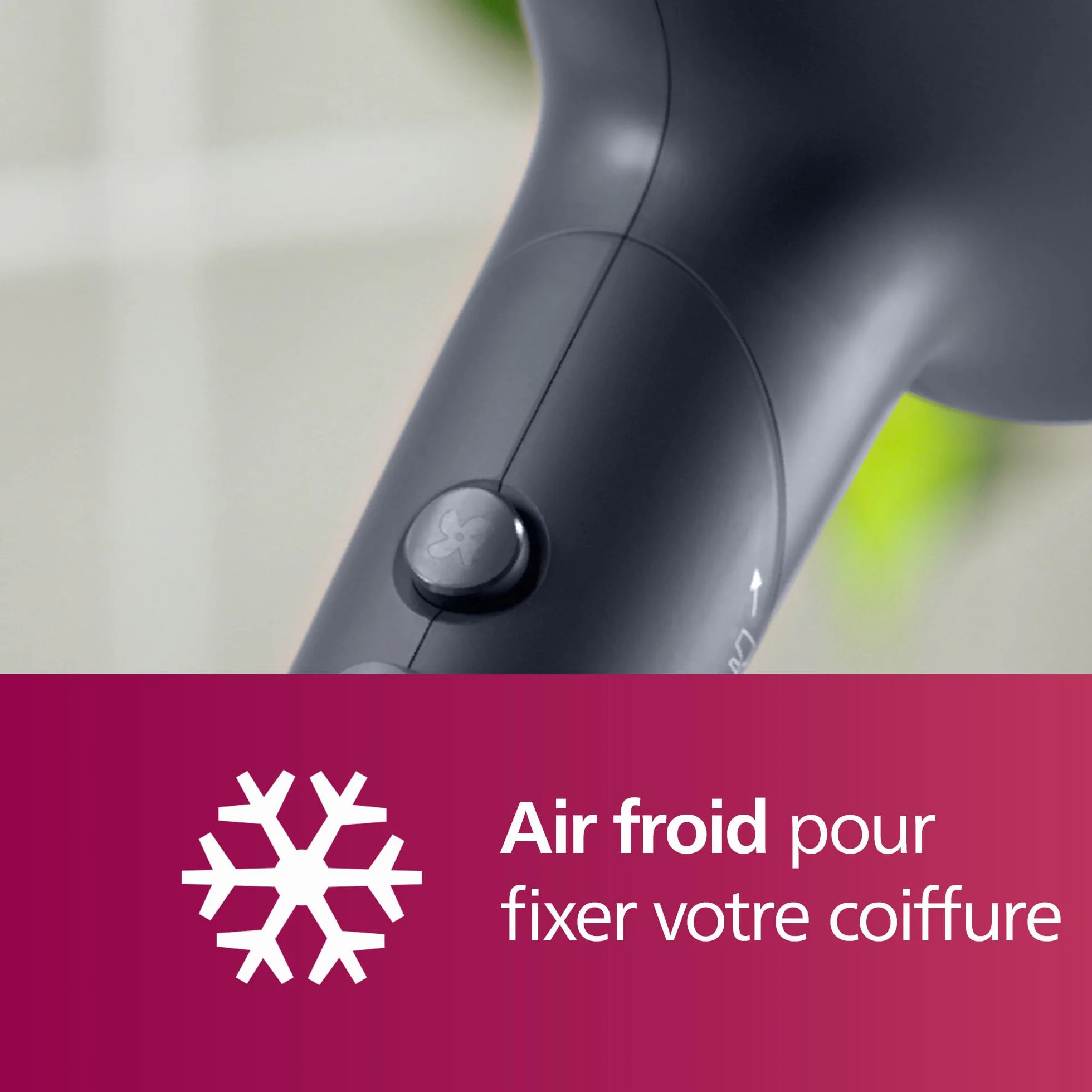 Philips 5000 Series BHD510/20 sèche-cheveux 2300 W ionique ThermoShield bleu métallique avec concentrateur 9 mm 11 mm diffuseur