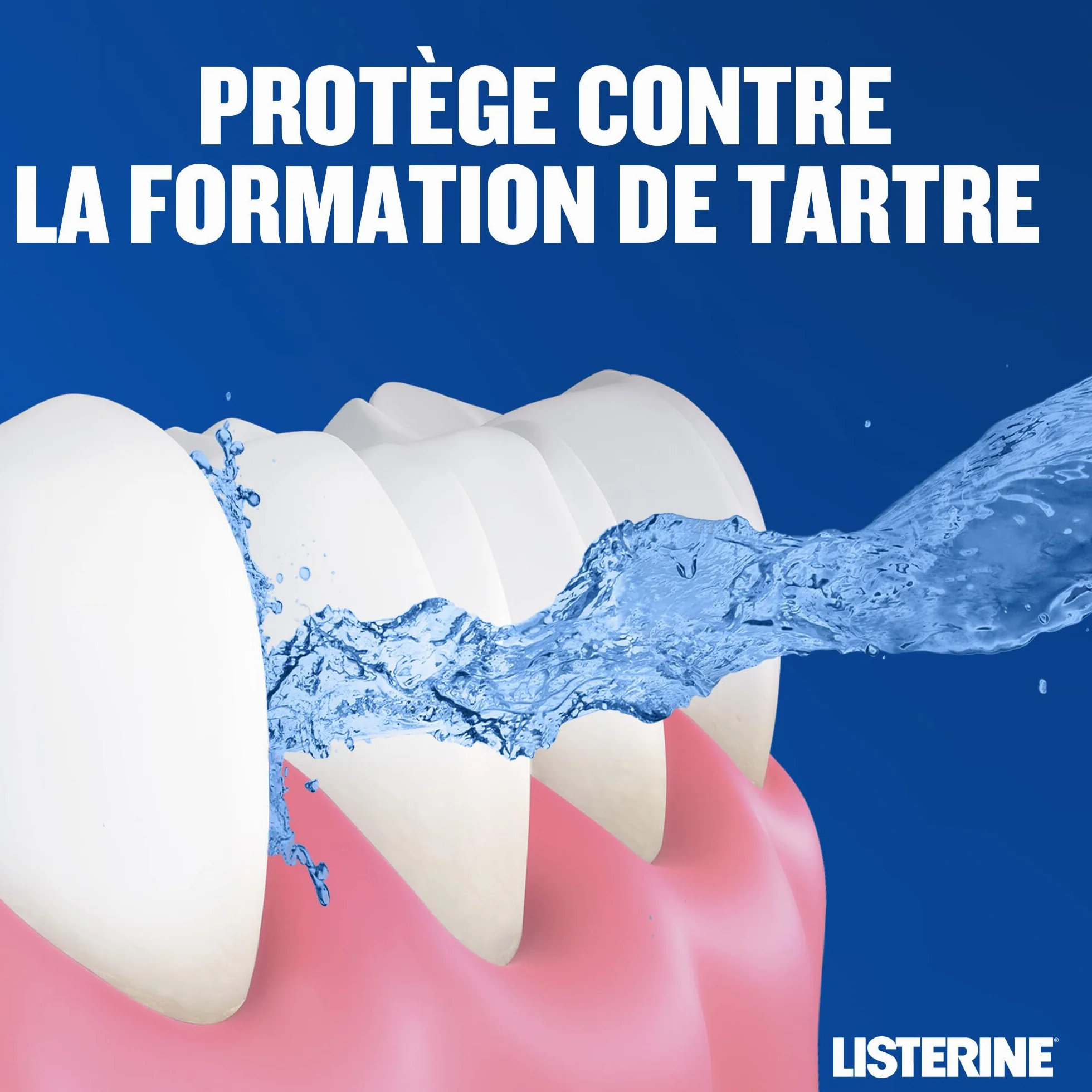Listerine Bain de Bouche Total Care Anti-Tartre 500 ml