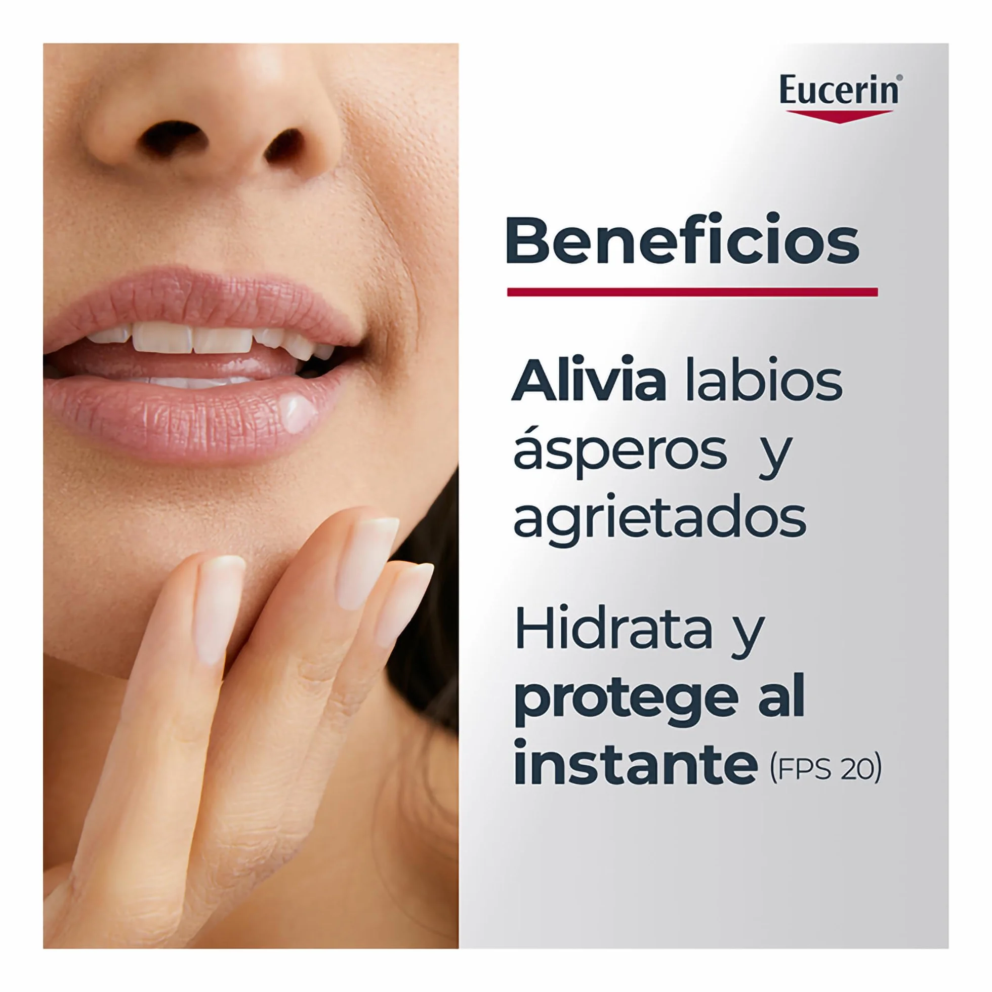 Eucerin Lip Activ Soin Actif Lèvres 4.8g