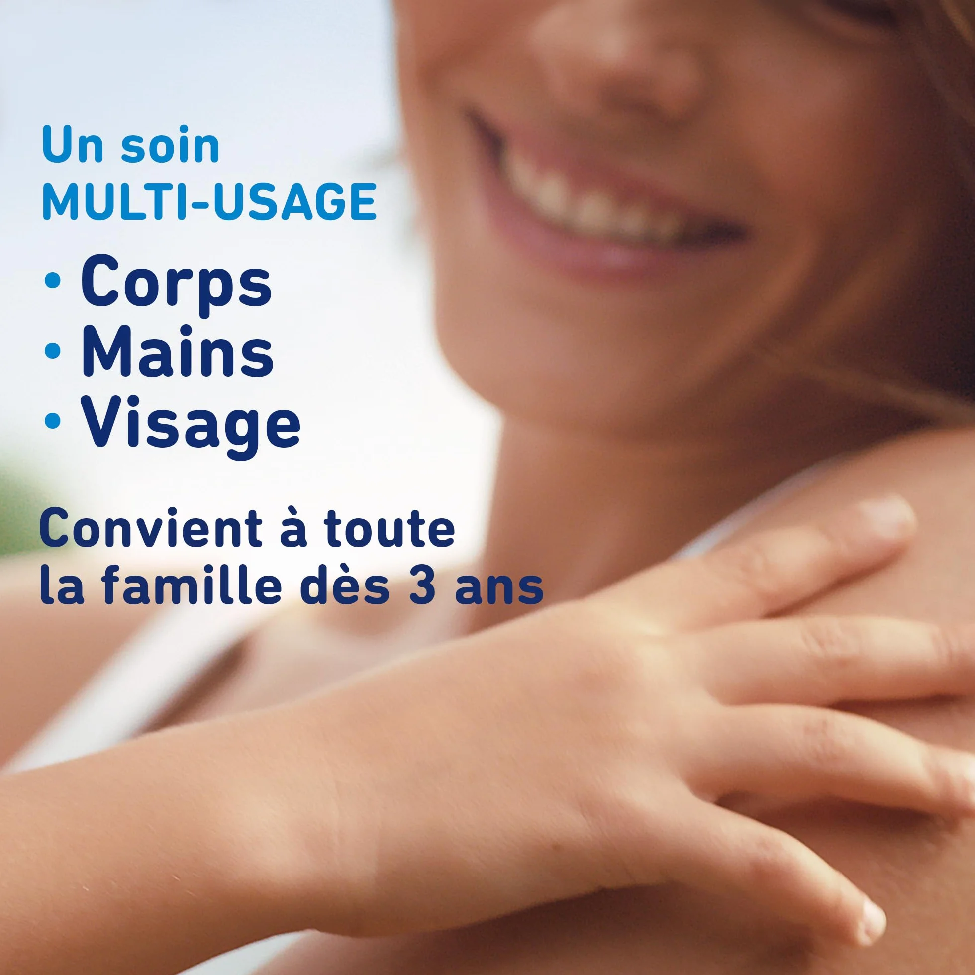 Le Petit Marseillais Crème Hydratante Multi-Usage Lait 360 ml – Soin corps, mains et visage peaux normales à sèches – Hydratation 48h 95% ingrédients naturels