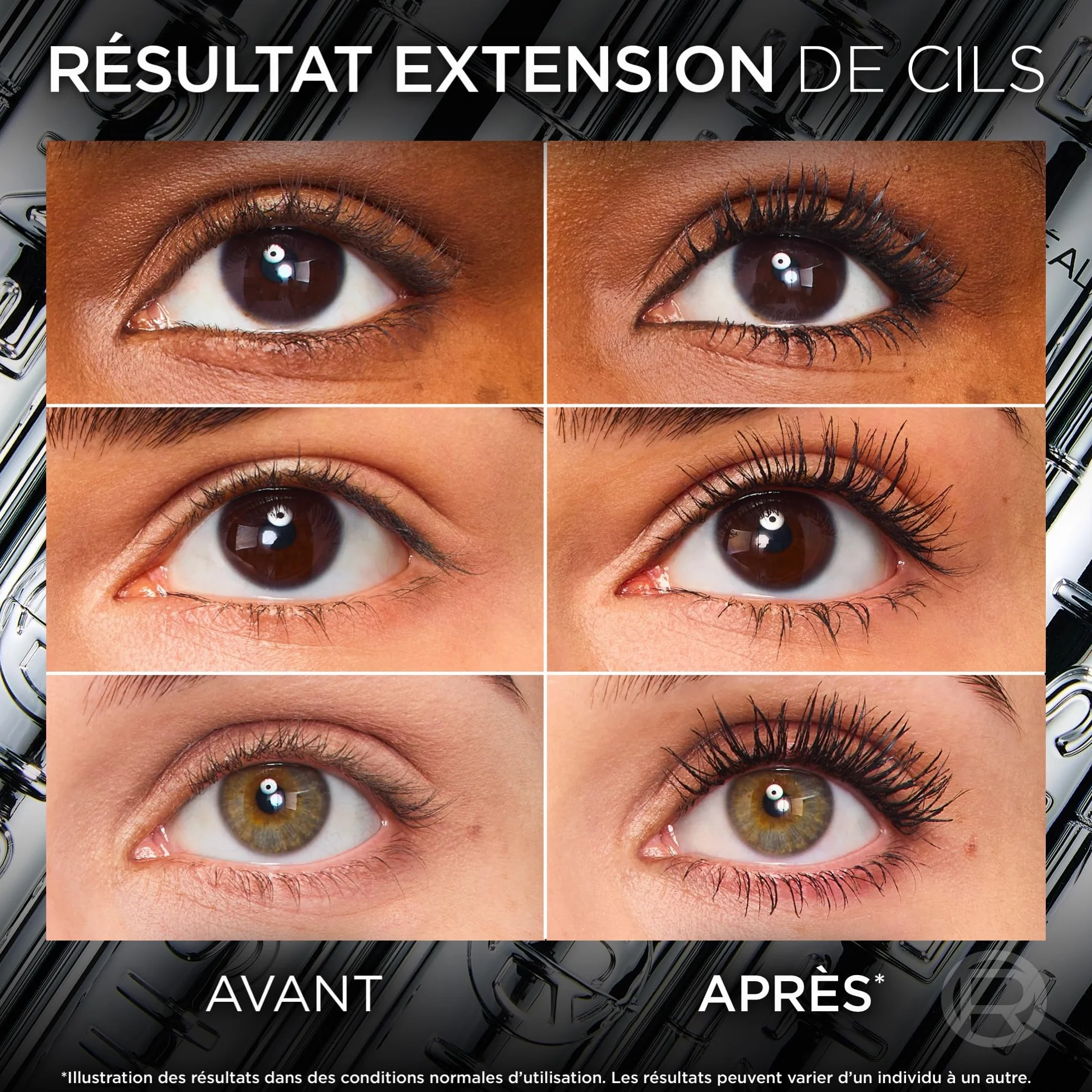 L'Oréal Paris Mascara Volume & Longueur Extensionist 9,9 ml Yeux Sensibles