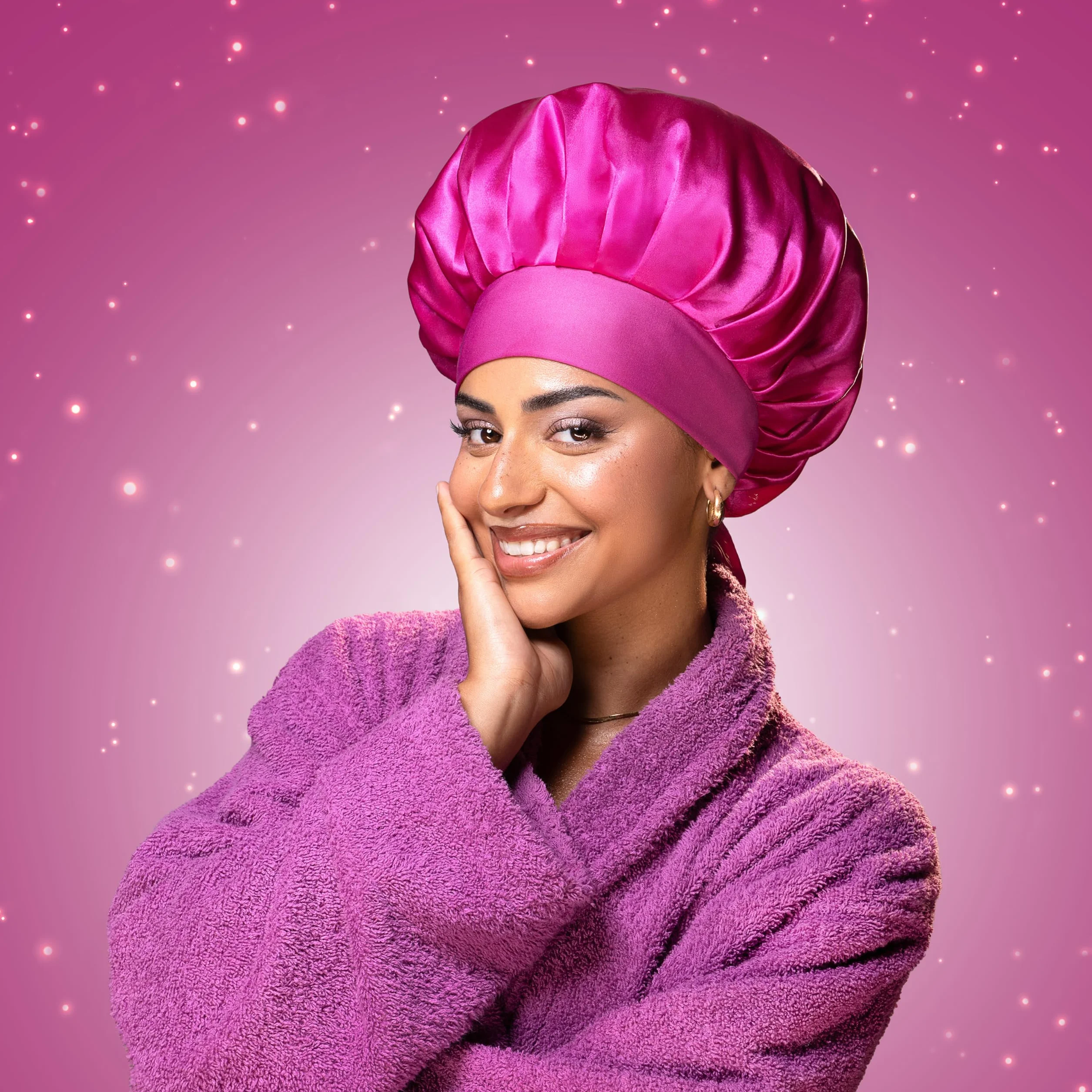 Coffret de Noël Bouclés Les Secrets De Loly Routine Complète 4 Produits + 3 Accessoires Satin Hydratation Intense Définition Cheveux Bouclés Formule Naturelle 97% Galaxy Curls