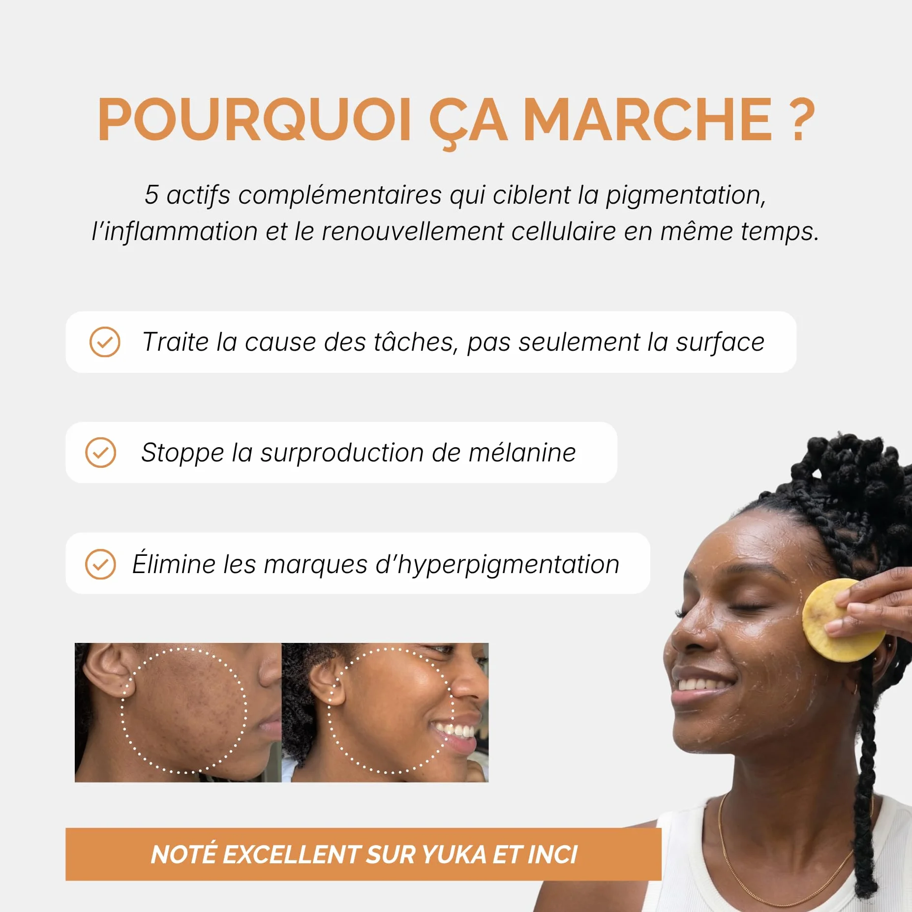 Pads Anti-Imperfections au Curcuma - 250g