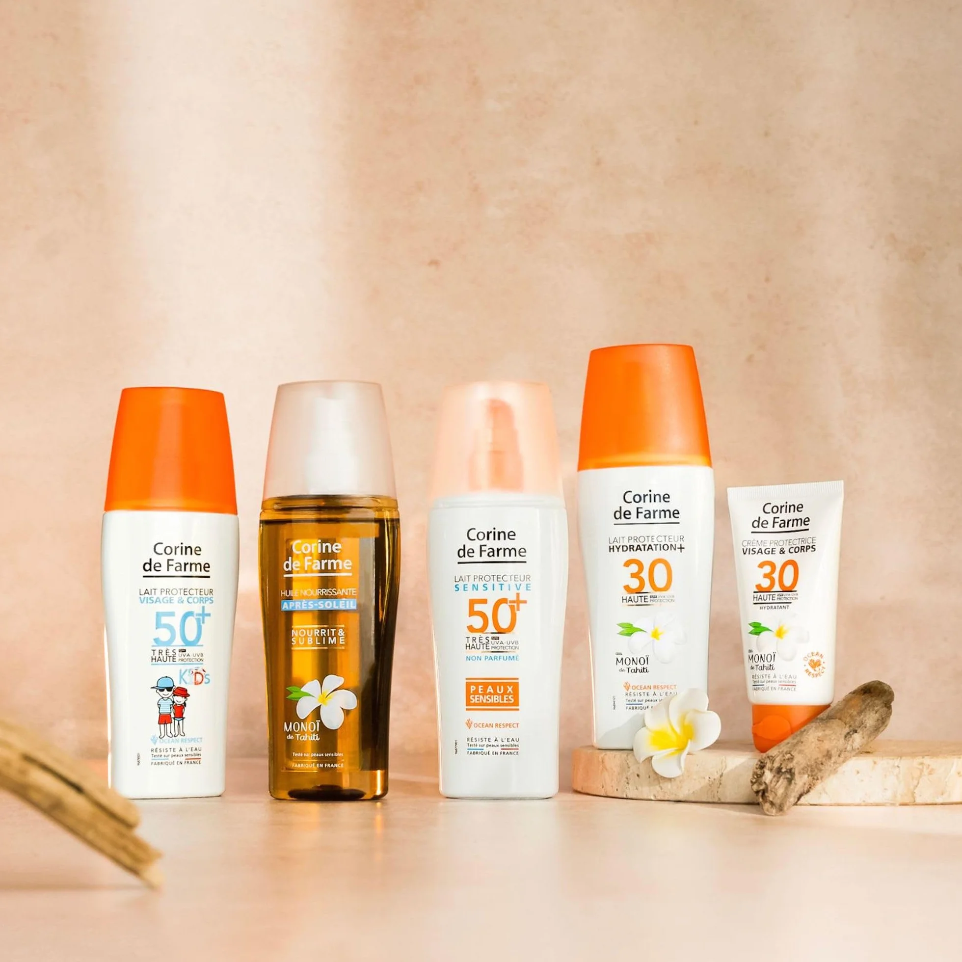 Corine de Farme Huile Bronzante au Monoï de Tahiti 150 ml
