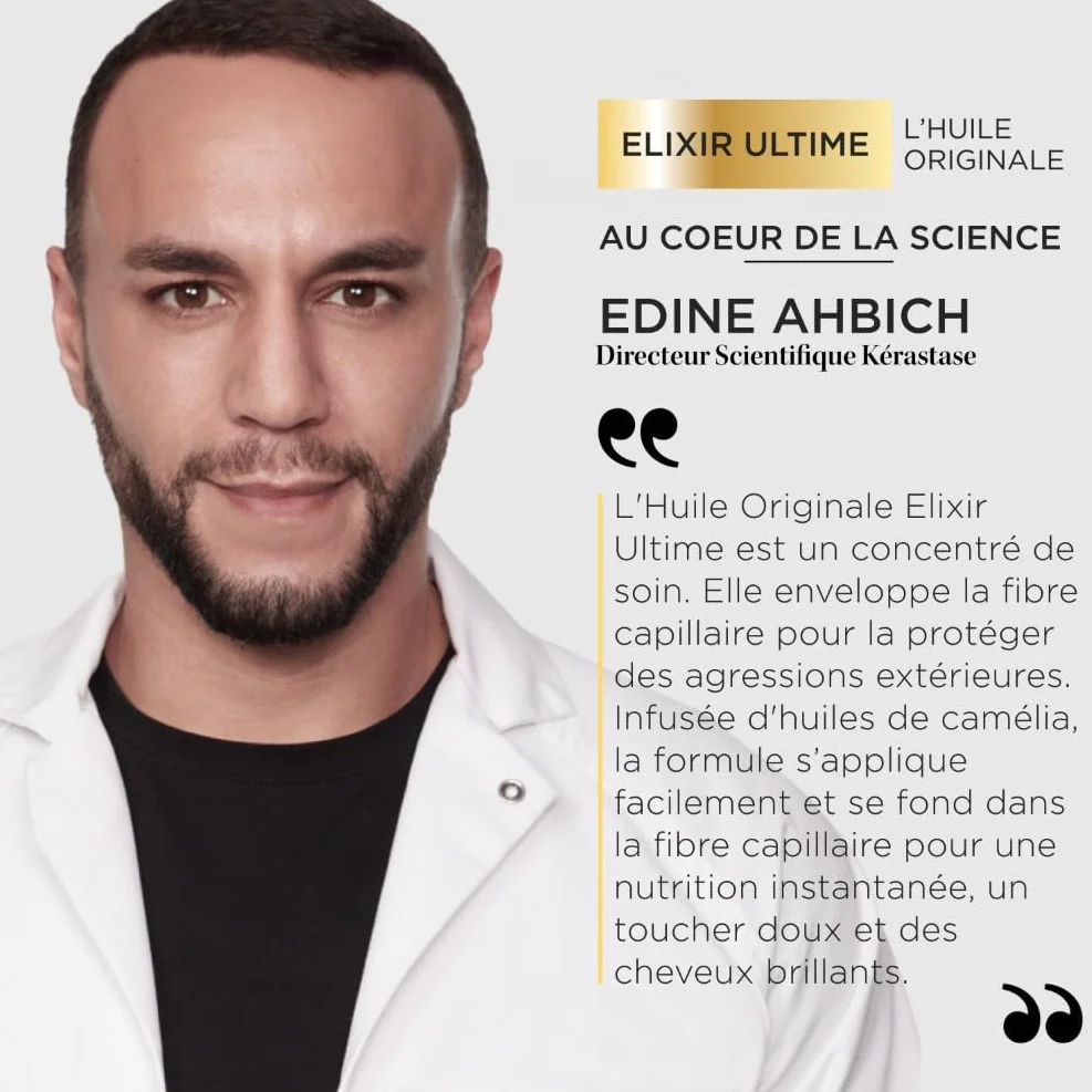KÉRASTASE Elixir Ultime L'Huile Originale Huile Capillaire Nourrissante Multi-Usage 30ml