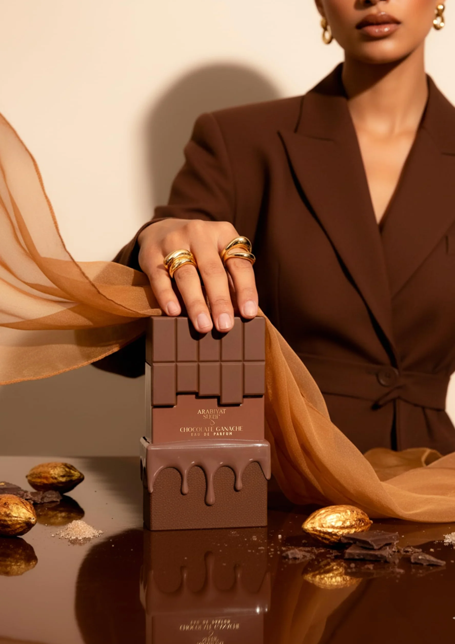 Arabiyat Sugar Chocolate Ganache Eau de parfum unisexe 100 ml Fabriqué aux Émirats arabes unis