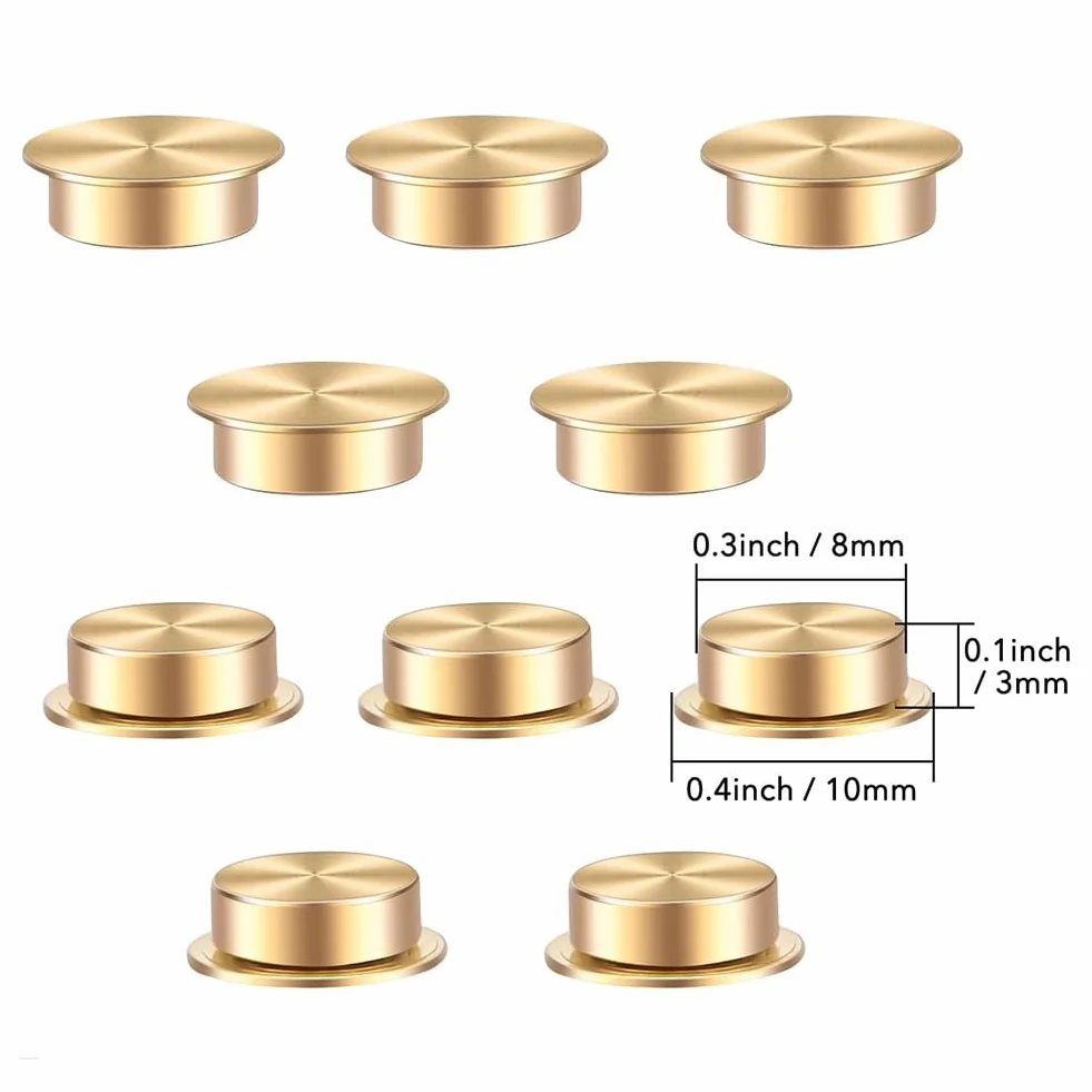 Lot de 20 Mini Roulements à Billes Rotatifs en Métal pour Loisirs Créatifs Nail Art Scrapbooking - Rotation Fluide à 360°