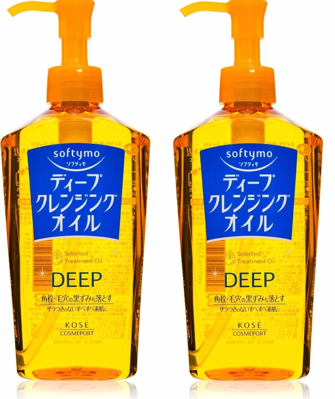 Kose Softymo Deep Huile Nettoyante, Fabriquée Au Japon , 230 Ml (Lot De 2)