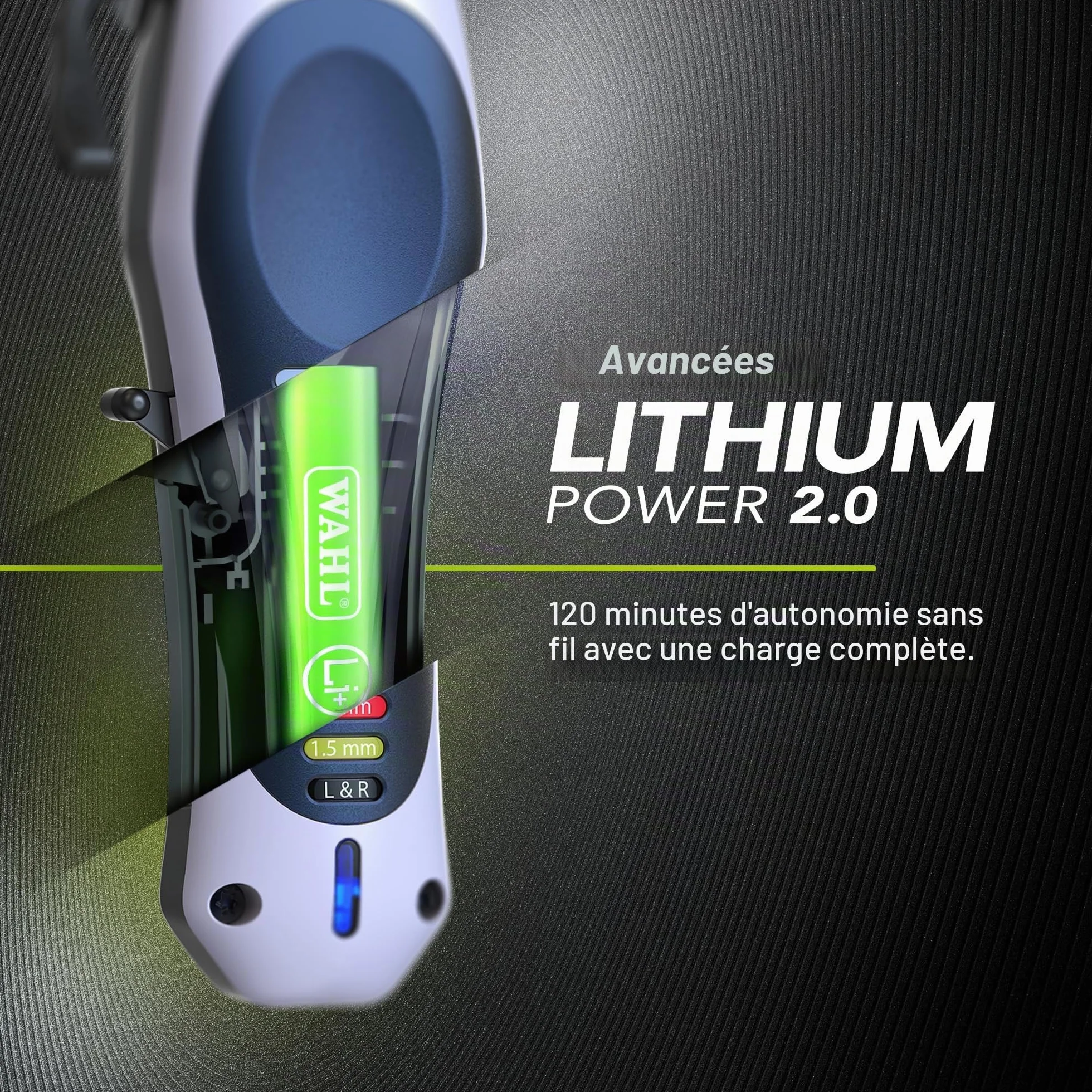 WAHL Color Pro Lithium Combi Kit, Kit de coupe complet, Tondeuse barbe, Ciseaux & peigne