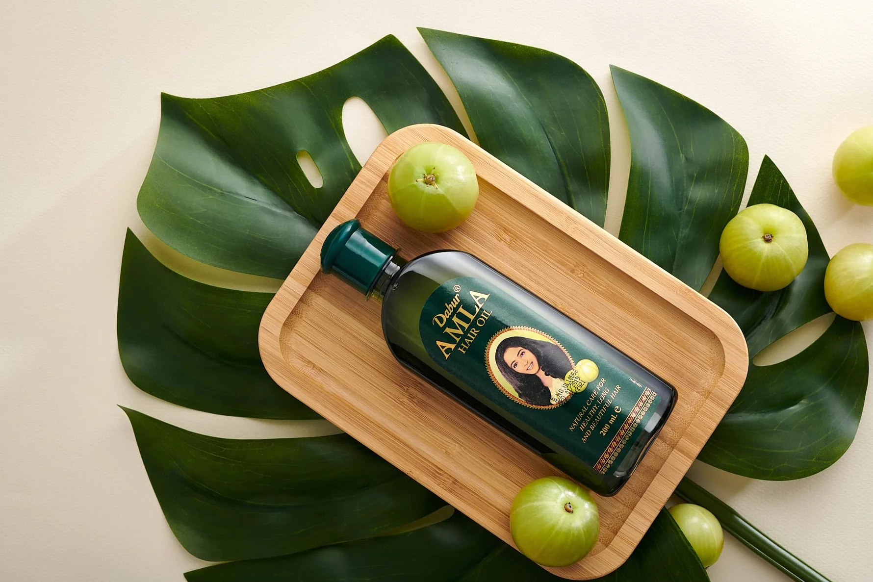 Dabur Amla Huile pour Cheveux Lisses Long 200 ml