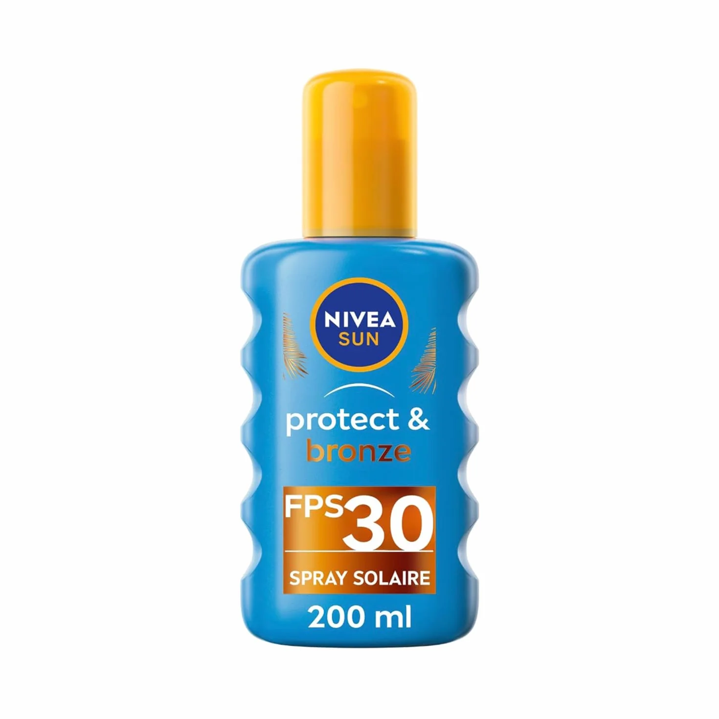 NIVEA SUN Spray Solaire Activateur de Bronzage Protect & Bronze FPS 30 200 ml Protection UVA/UVB