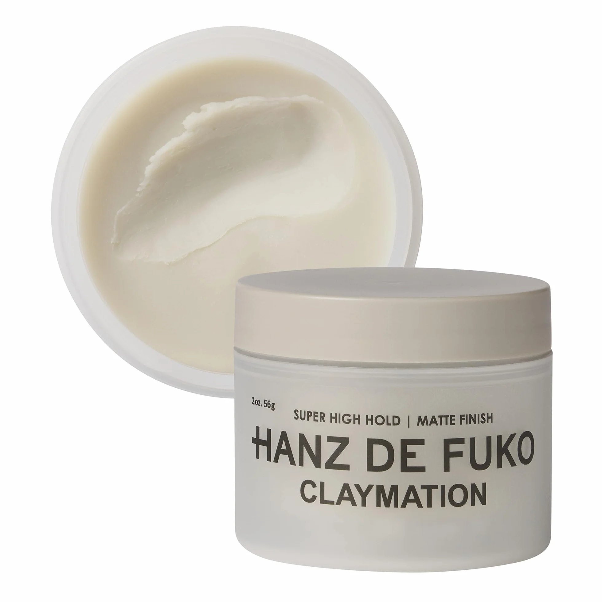 Hanz de Fuko Claymation – Argile coiffante premium pour homme – forte tenue, fini mat – cruelty-free – 56 g