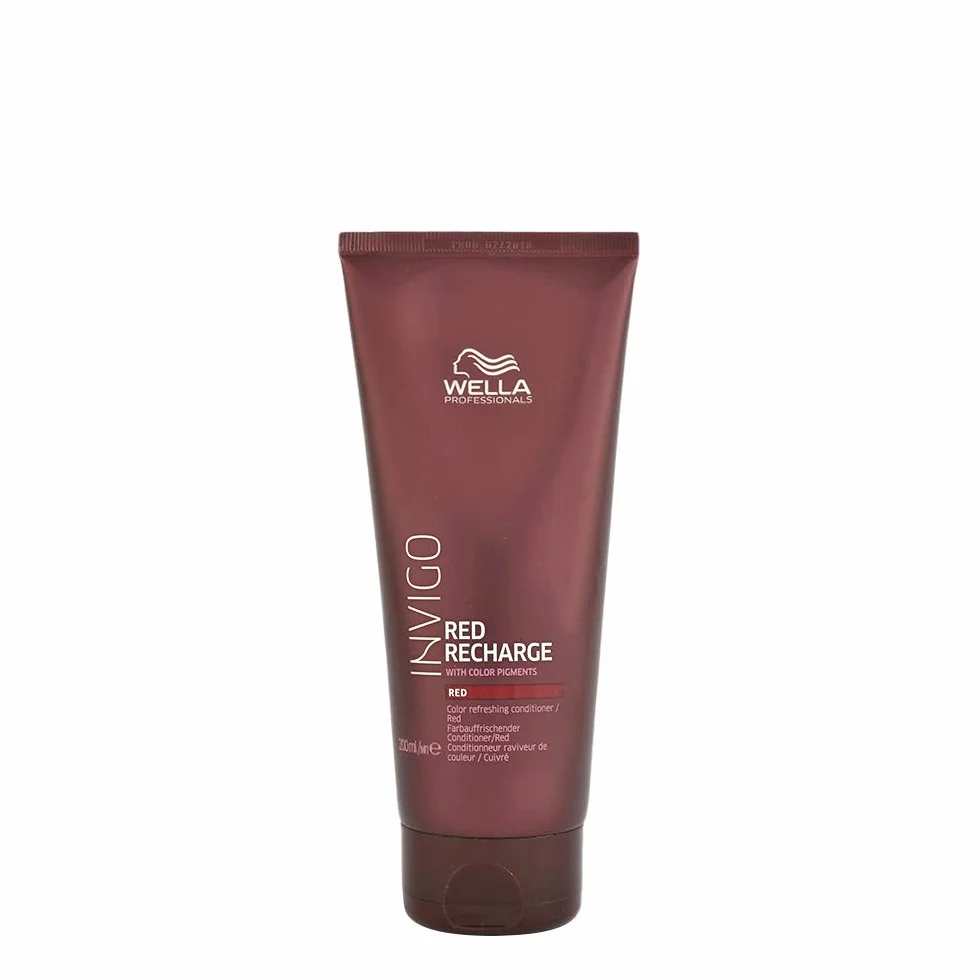 Wella Professionals Color Recharge Après-Shampoing raviveur de couleur cheveux bruns et cuivrés, Red 200ml