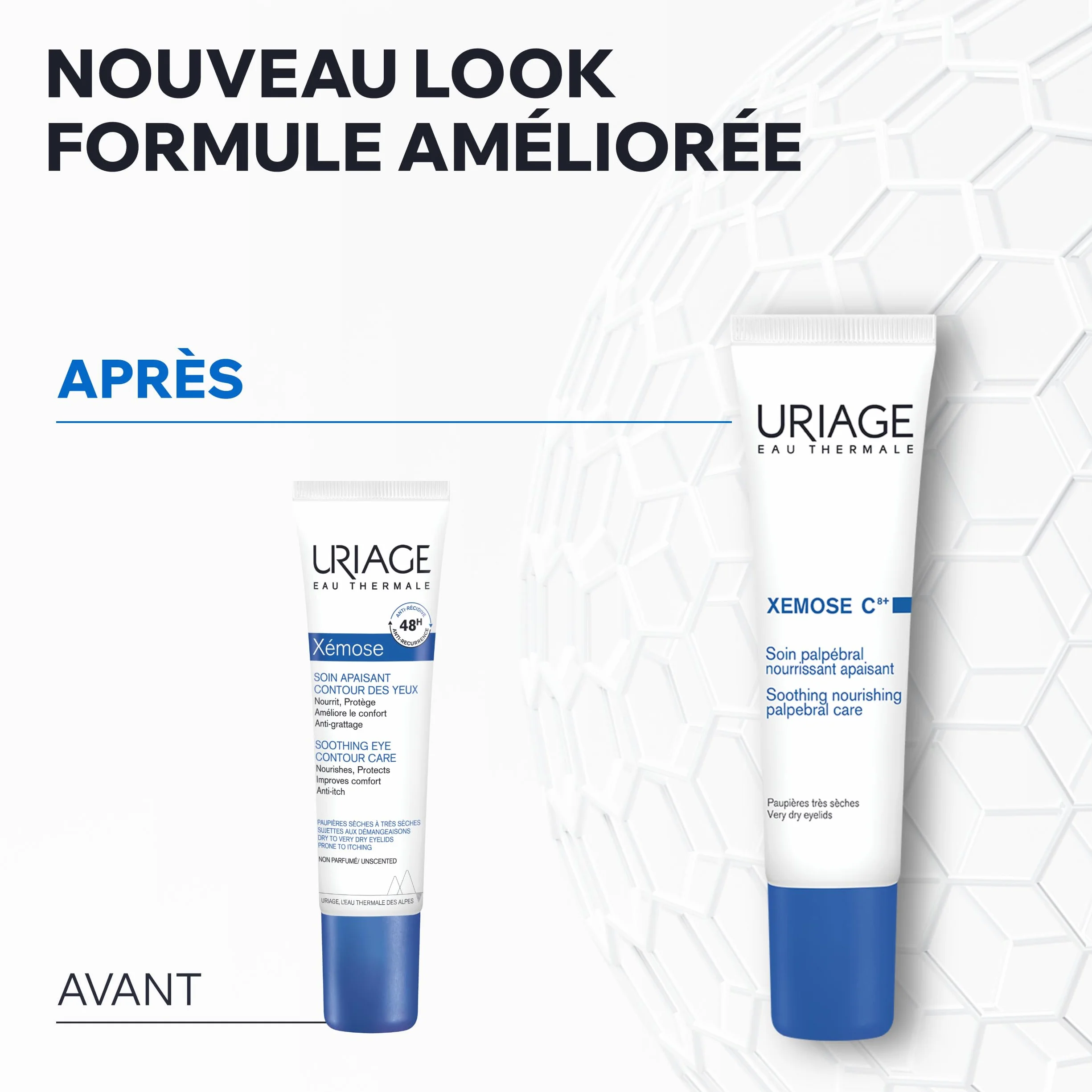 Uriage Xemose Soin Apaisant Contour des Yeux 5% Beurre de Karité Sulfate de Dextran 15ml