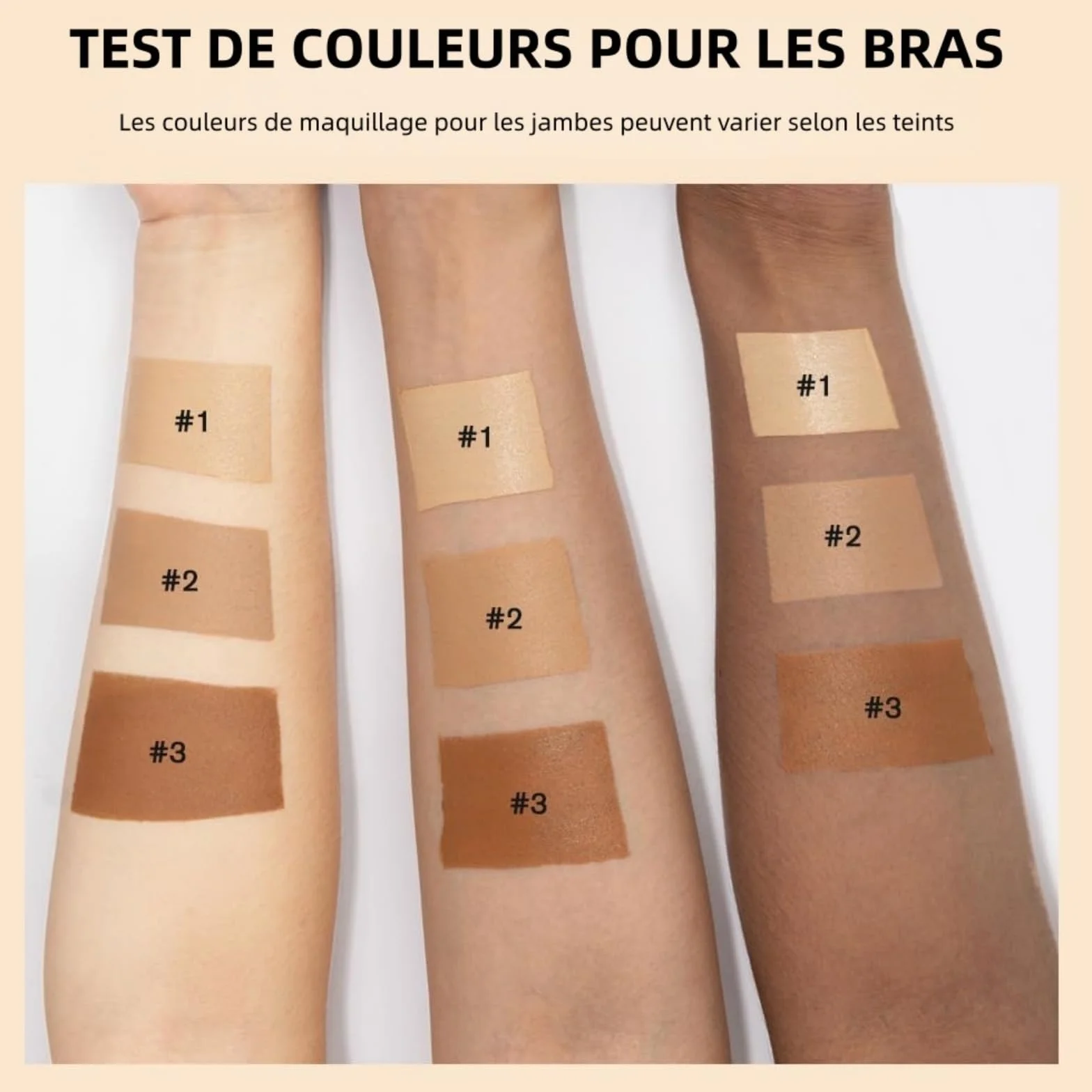 MIRACLEDE PARIS Body Perfector,Correcteur Corps Entier Etanche,Anti-Transfert,Camoufle Veines,Cicatrices et Tatouages,Texture Légère pour Peau Naturelle