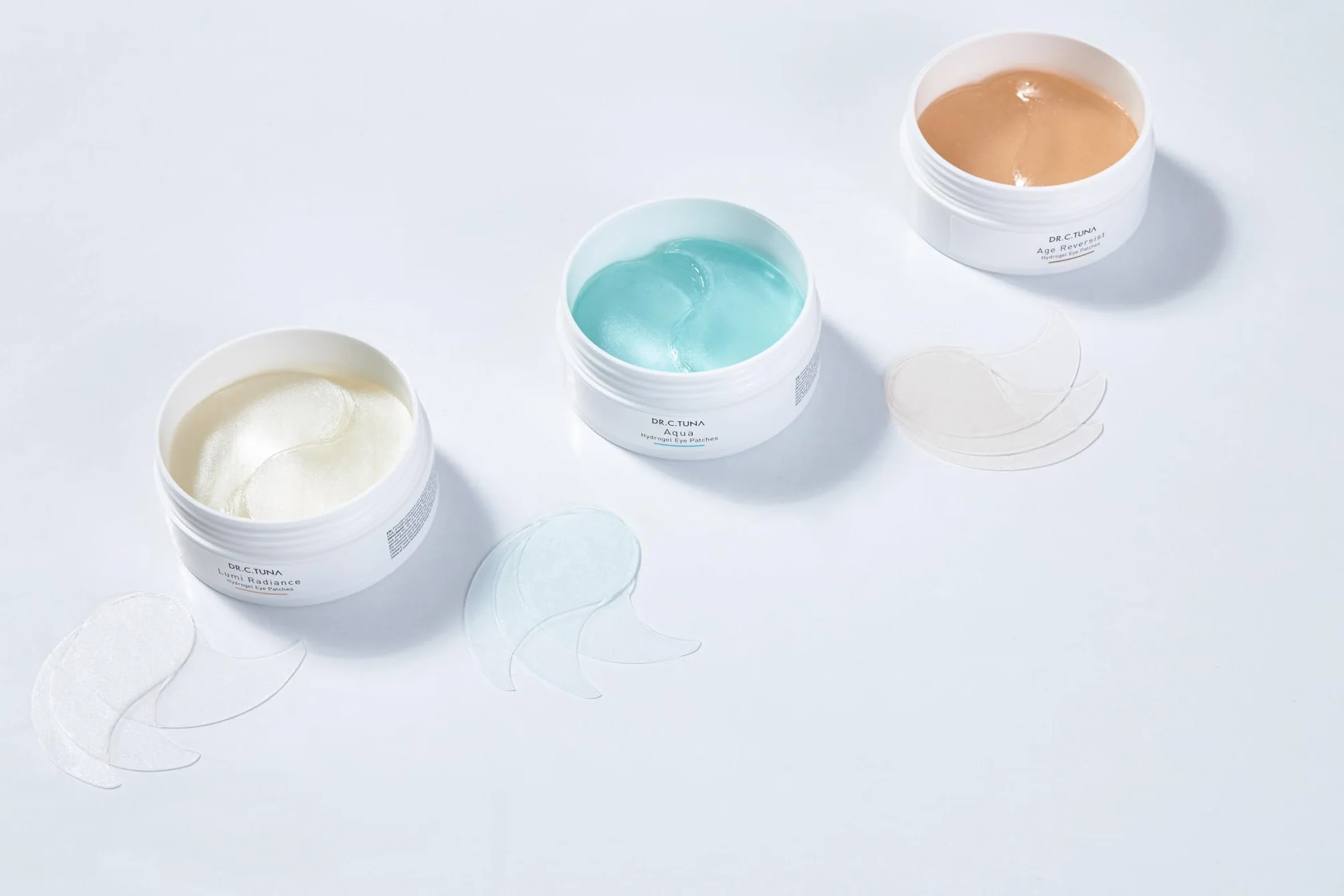 Farmasi Dr.C.Tuna Aqua Hydrogel Eye Patches 60 pièces, hydratant acide hyaluronique 90 g