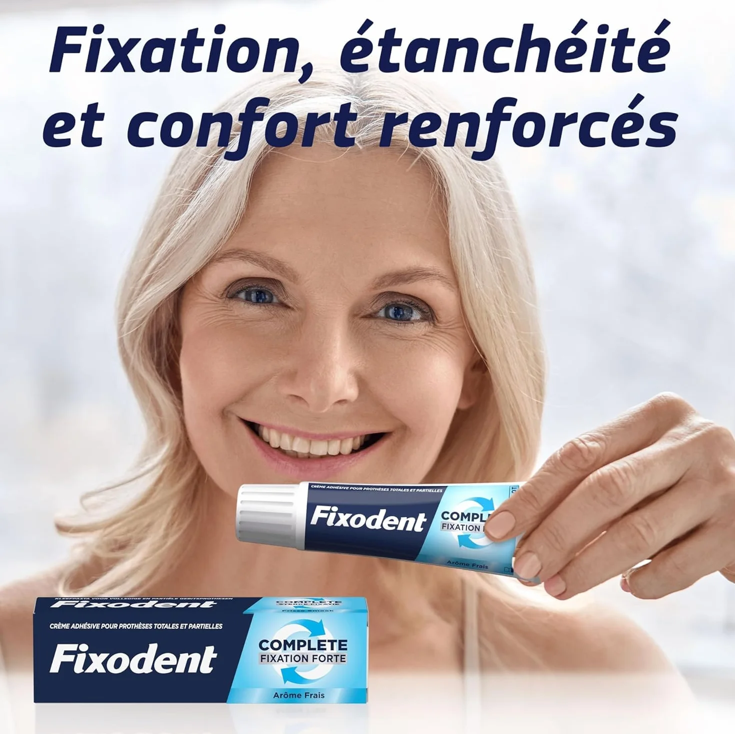 Crème fixative pour prothèses dentaires 70 g