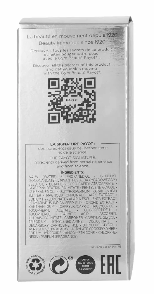 PAYOT Paris Supreme Jeunesse Le sérum sérum Facial 30 ml pour tous types de peau, avec format pratique, peau douce et soignée