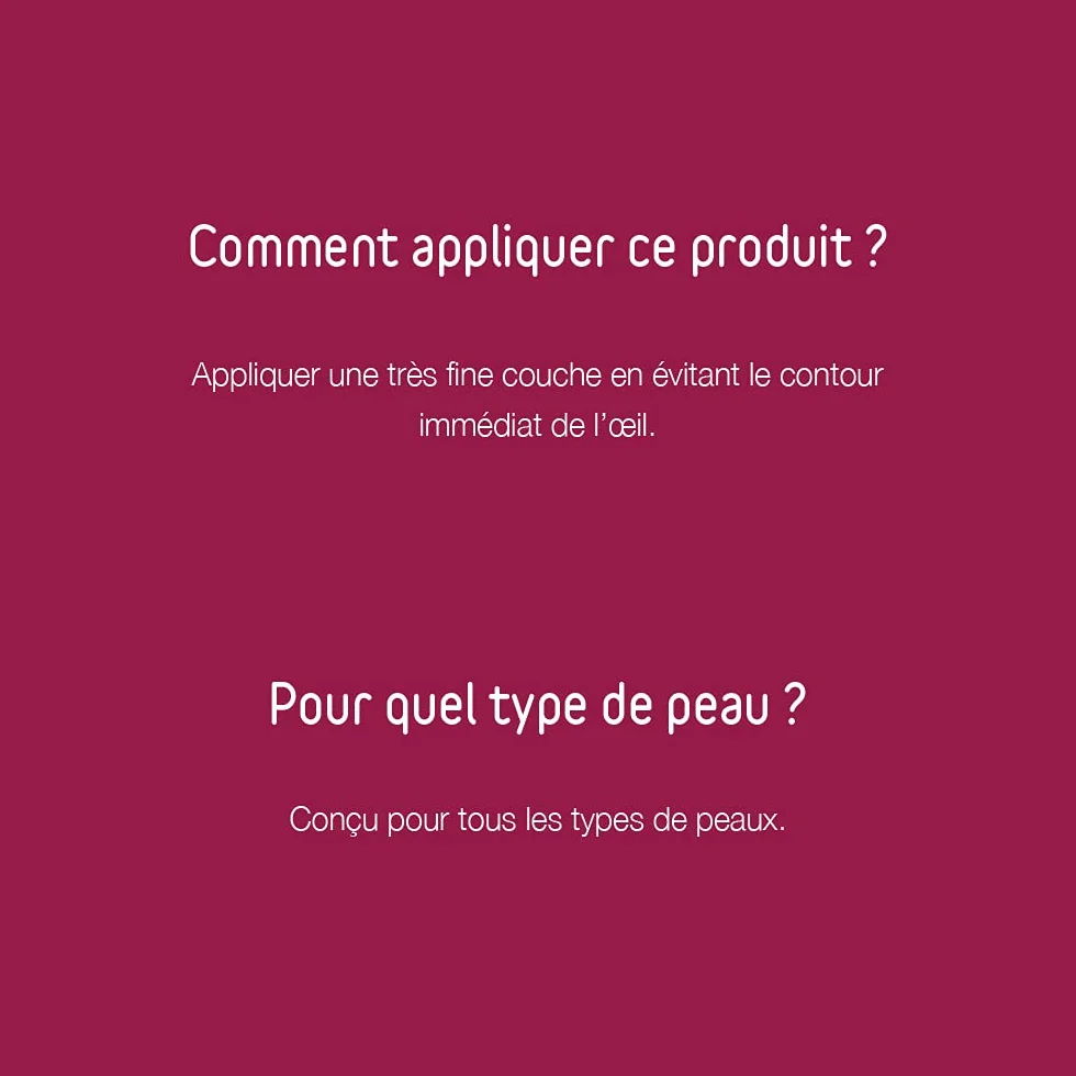 Crème Contour Des Yeux Bio Anti-Rides Anti-Cernes Anti-Poches 3-en-1 15ml