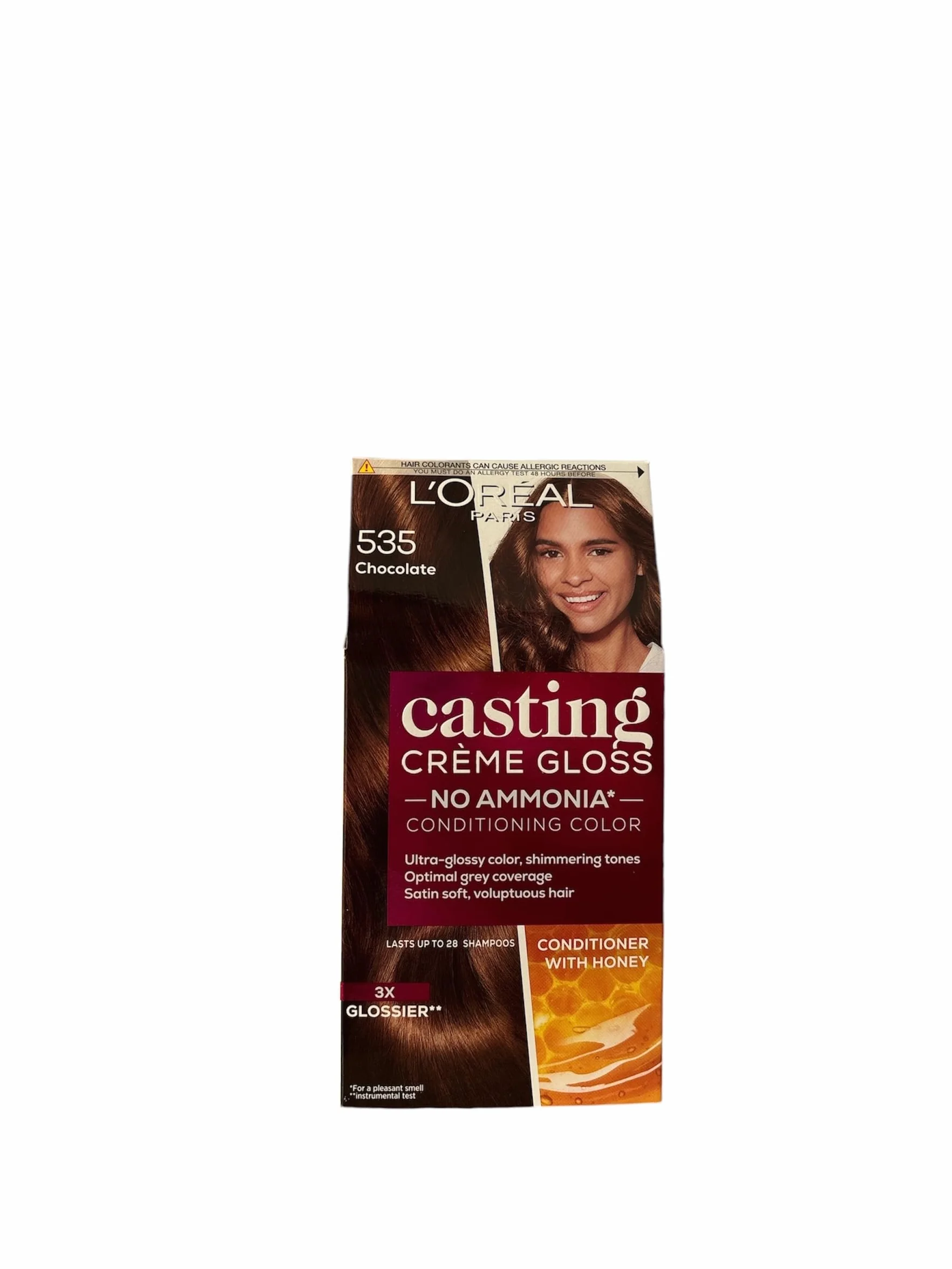 L'Oréal Paris Lot de trois colorations Casting Creme Gloss Couleur 535 Chocolat