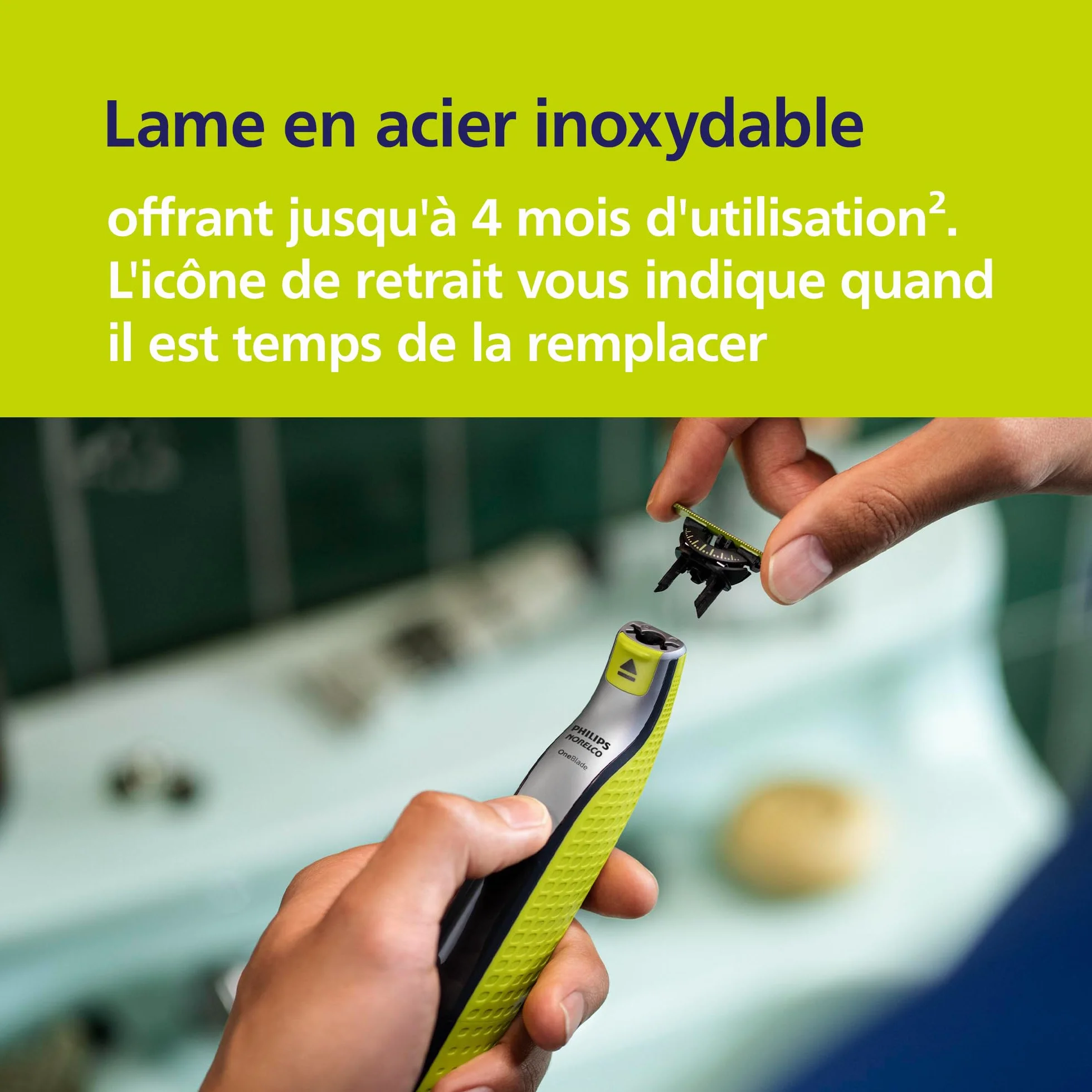Philips OneBlade 360 Tondeuse à barbe électrique Visage Corps QP2834/31