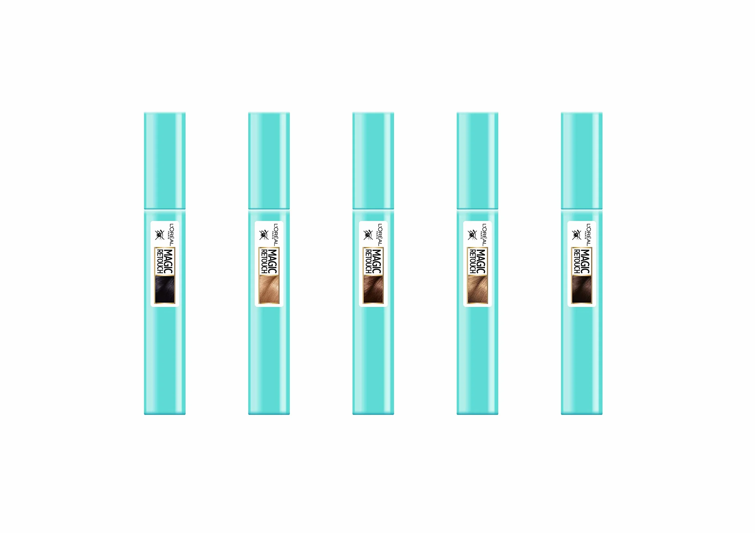 L’ORÉAL PARIS - Mascara Précision Correcteur de Cheveux Blancs - Magic Retouch - Châtain - 8ml