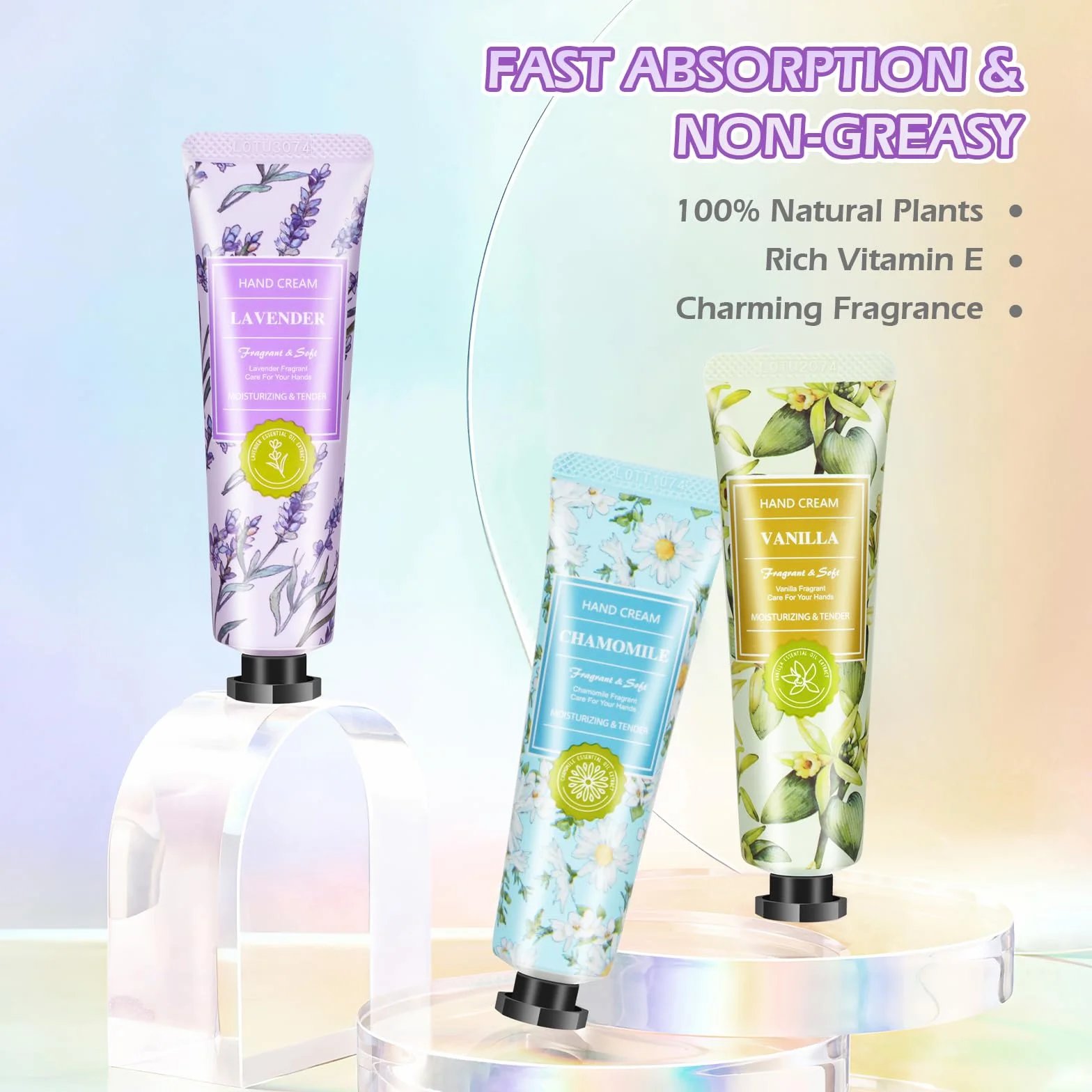 Creme Main Reparatrice Intense Lot de 6 30g Coffret Cadeau Noel Femme