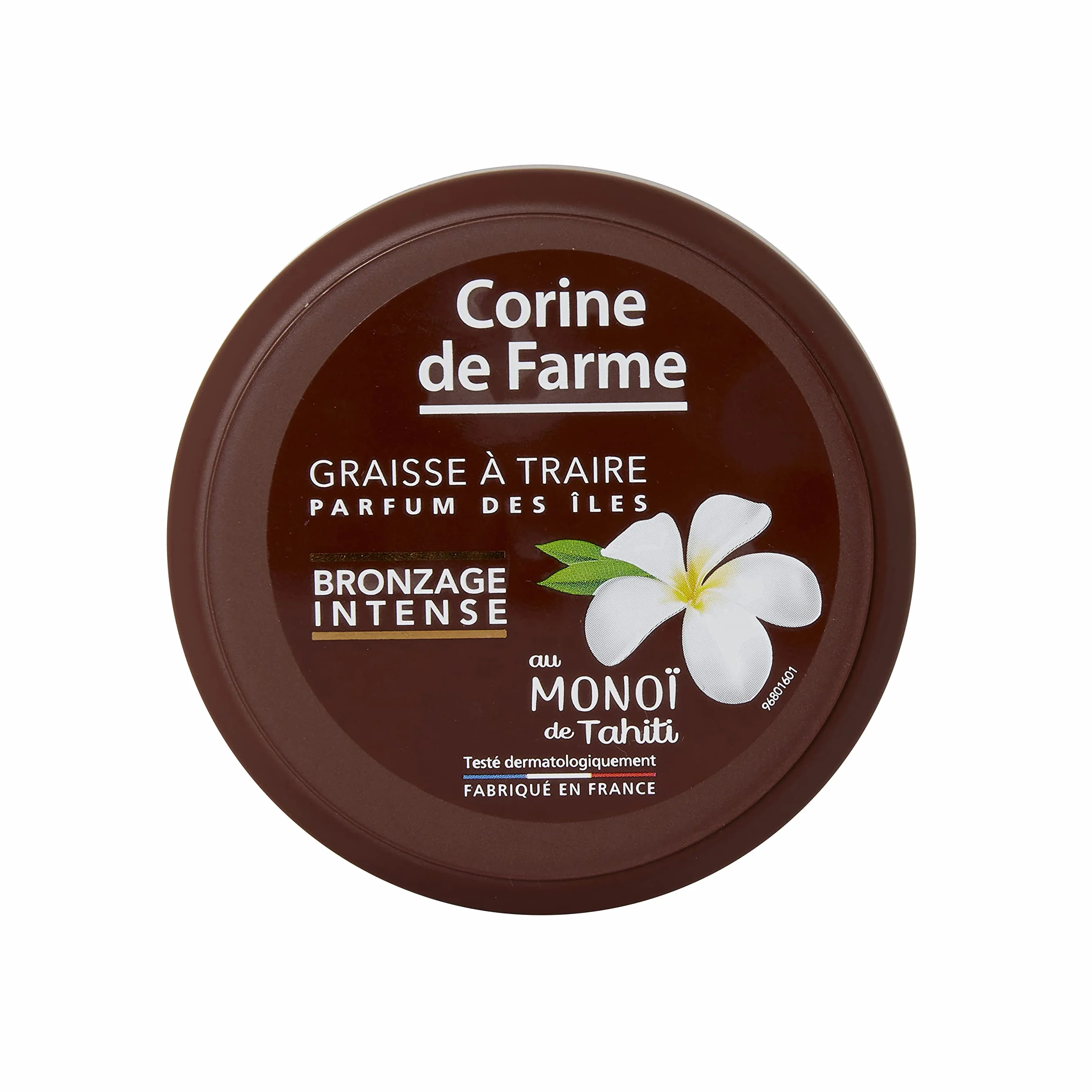 Corine de Farme Graisse à Traire Bronzage Intense Huile Bronzante Monoï de Tahiti 150 ml
